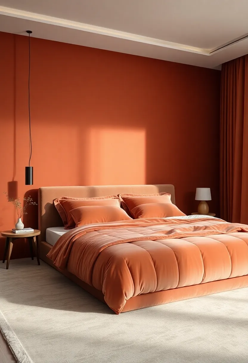 Layering Textures: pairing Velvet beds with Complementary Fabrics