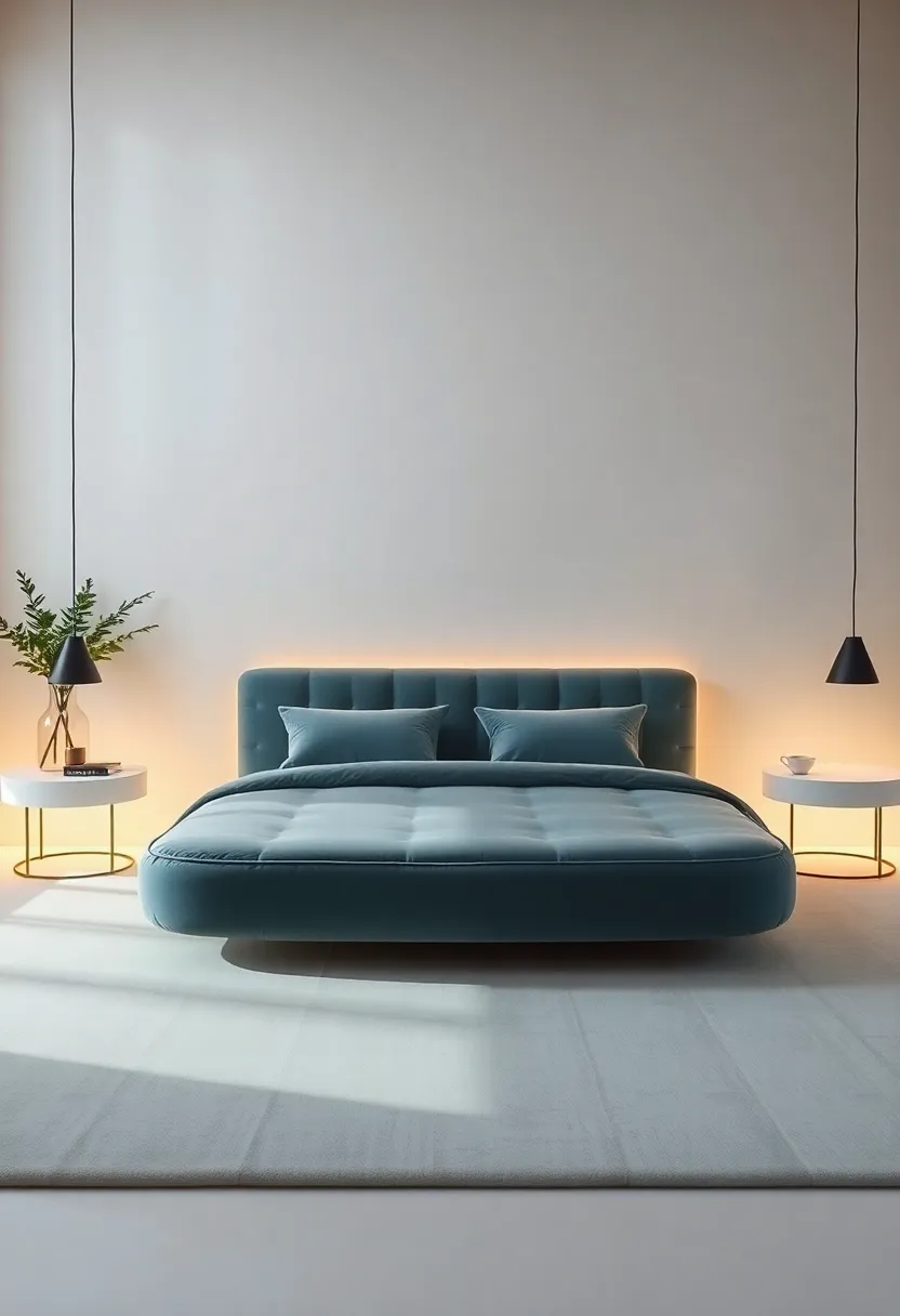 Lighting Effects: Setting the Mood to Showcase Your Velvet bed