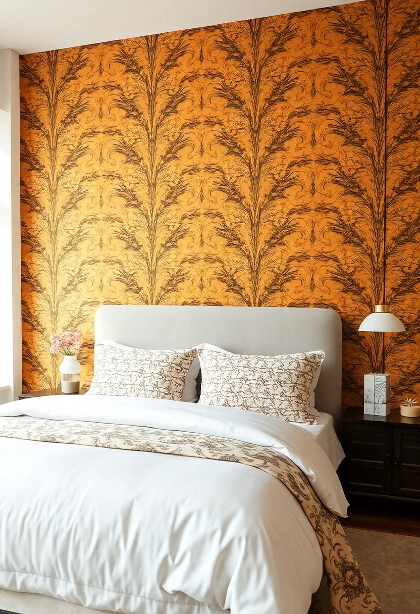 Creating depth with Bold Wallpaper and Wall Treatments