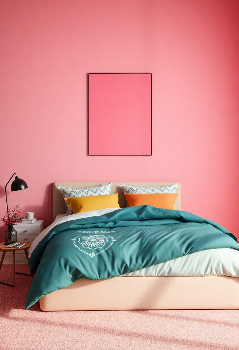 Embrace Vibrant Color Palettes to Energize Your Bedroom Space