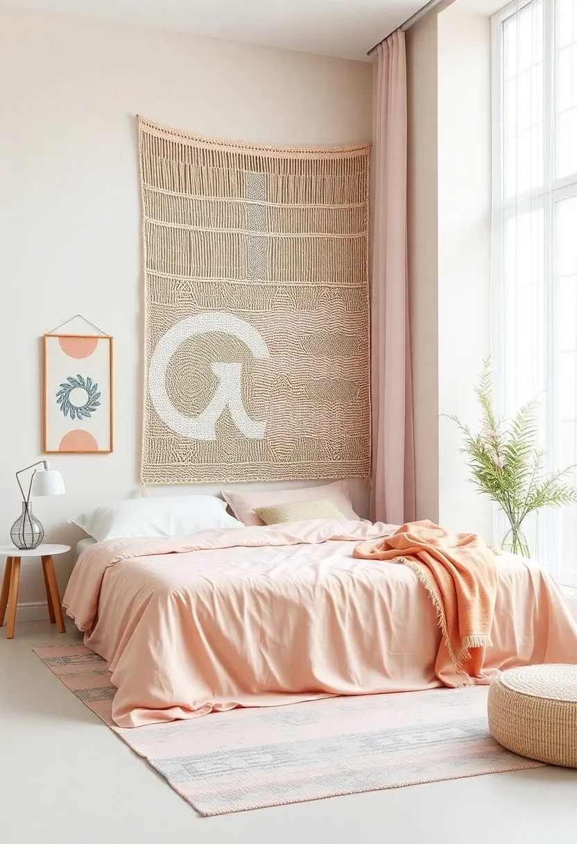 woven ⁣Dreams: Incorporating Pastel Tapestries and Textiles