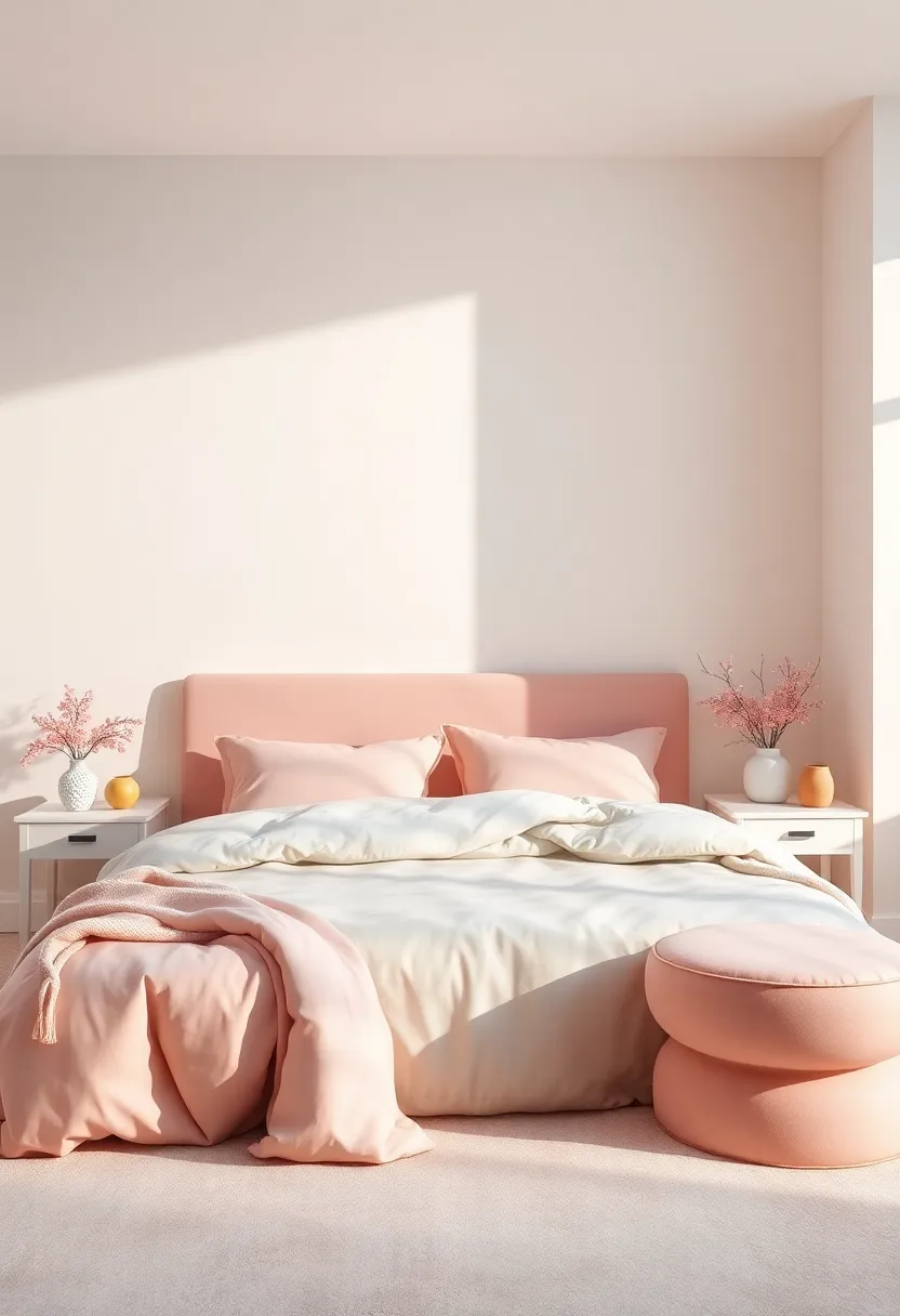 Celebrating Whimsy with Pastel Accents‌ in ‌Bedroom Accessories