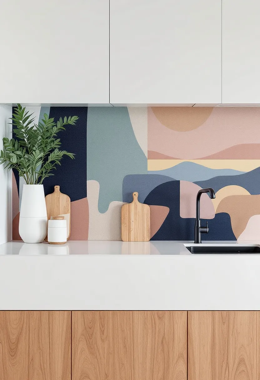 Creative Backsplash: Make the island’s ⁤back an artistic element⁢ by using bold tiles or unique materials that complement the overall kitchen design
