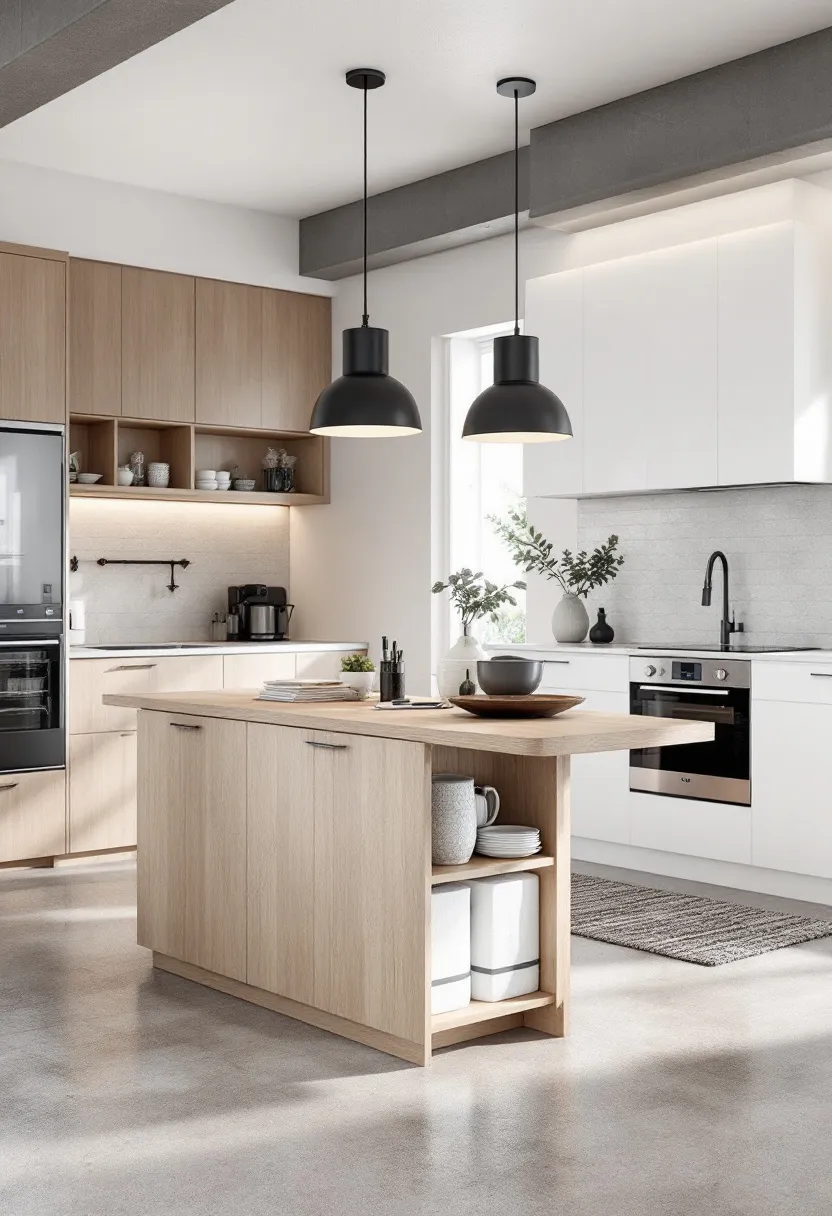 Customizable Features: An adjustable-height kitchen island that can ‍transform from a workspace to a ⁢dining table ‌offers versatility for any occasion