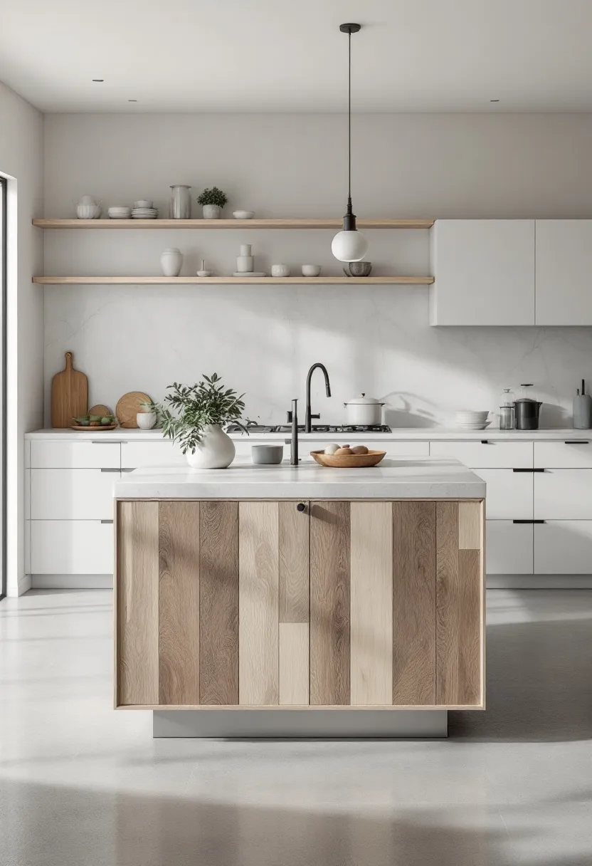 Mixed Materials: Combine wood and metal ⁢for a dynamic⁣ island that blends styles, showcasing your unique taste and creativity