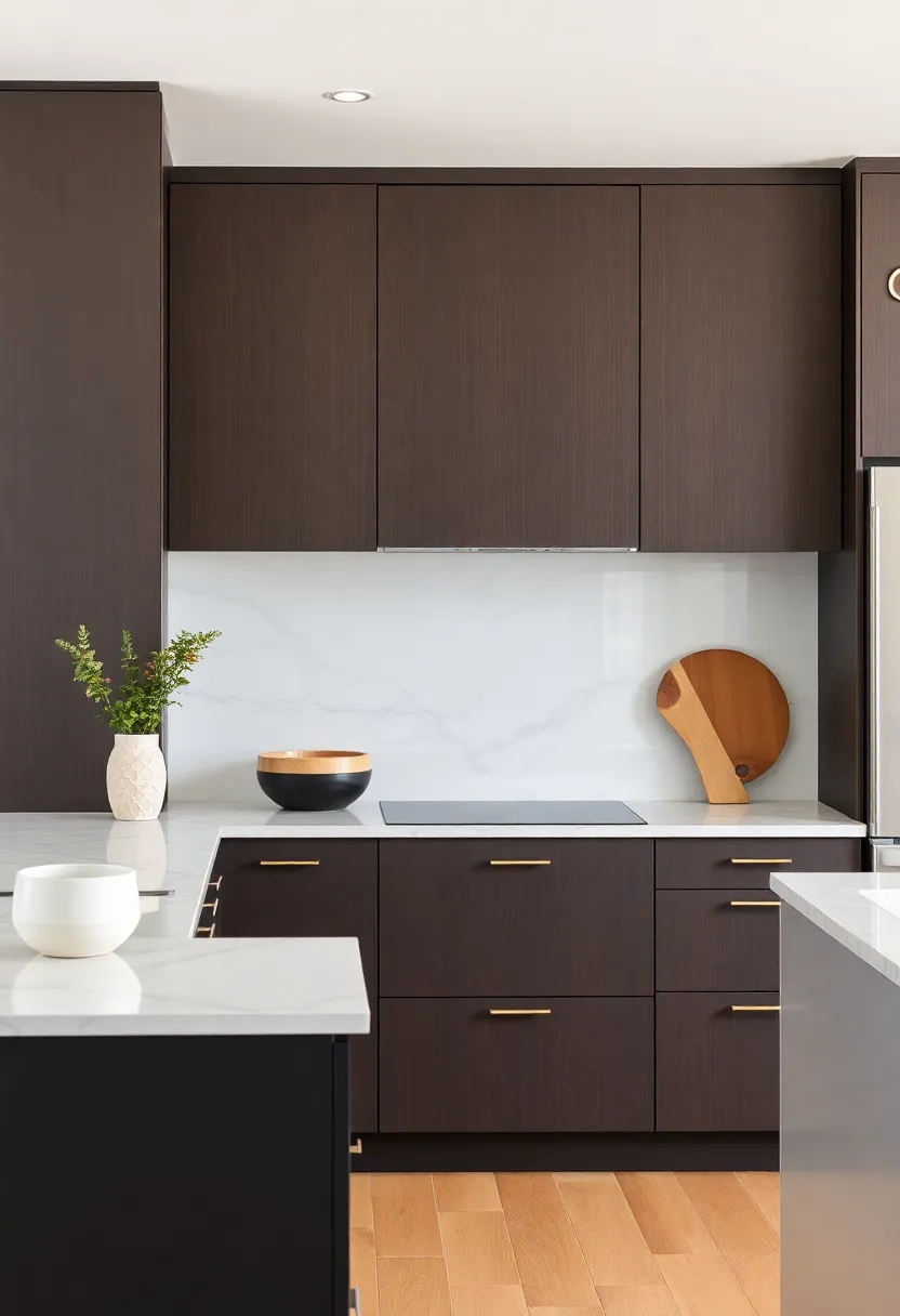 Creating Contrast: Pairing Upper Cabinets with Different Kitchen Elements