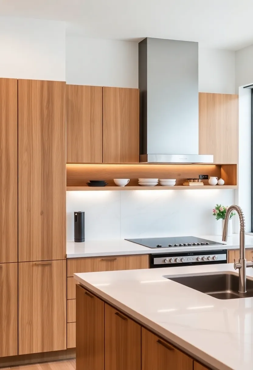 Incorporating Smart ⁤Technology into Modern Kitchen Upper Cabinets