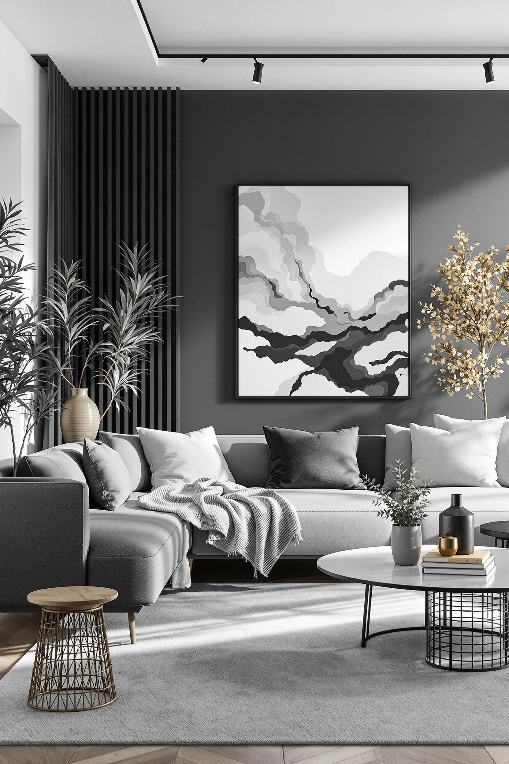 Embrace a Color ​Palette:‍ Choose different shades of a single color ​to create depth and intrigue in your living room