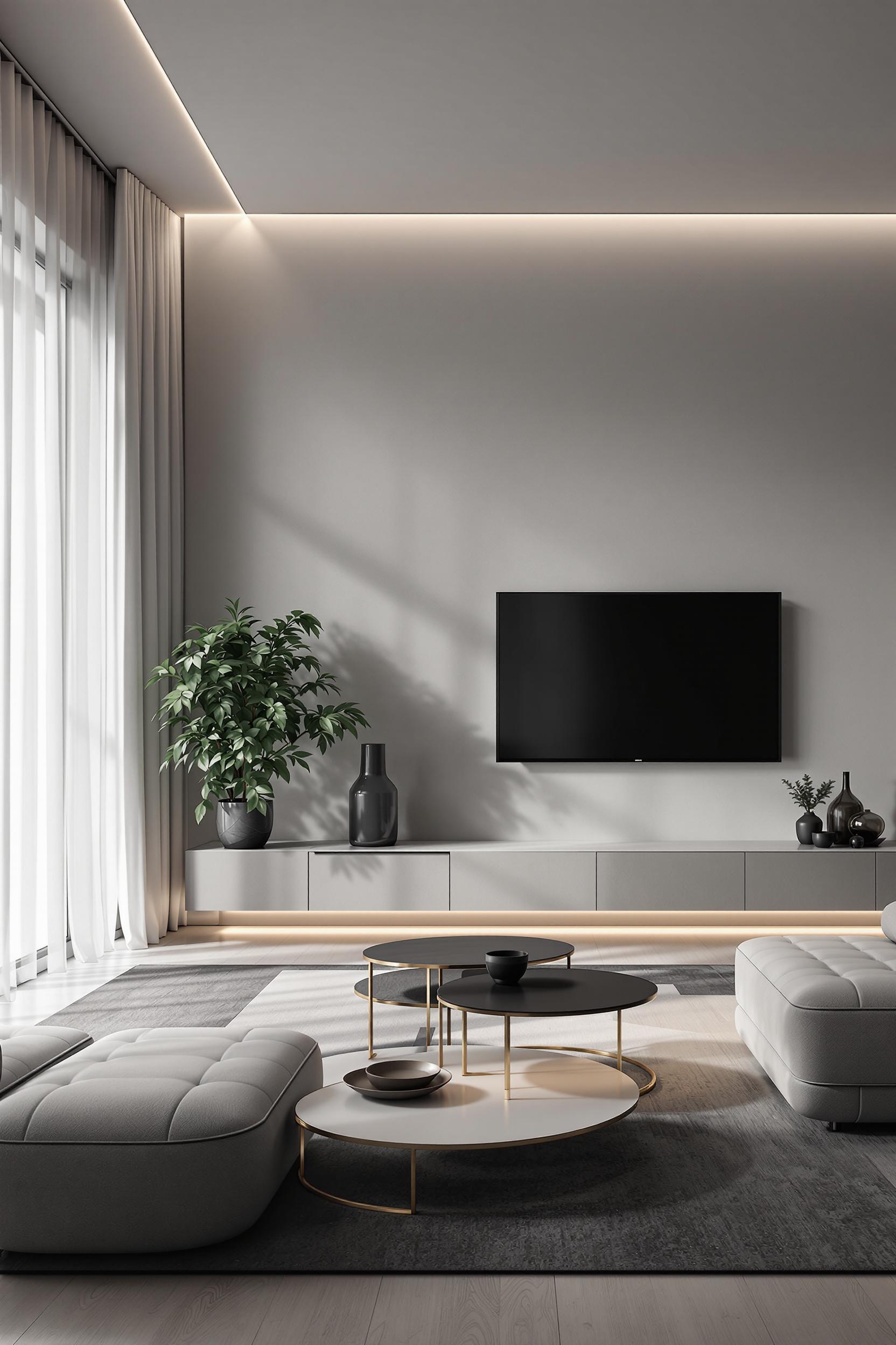 Emotional Lighting: Use ‌color-changing ​LED lights for versatility, allowing you to set⁤ the mood⁣ with your monochromatic theme