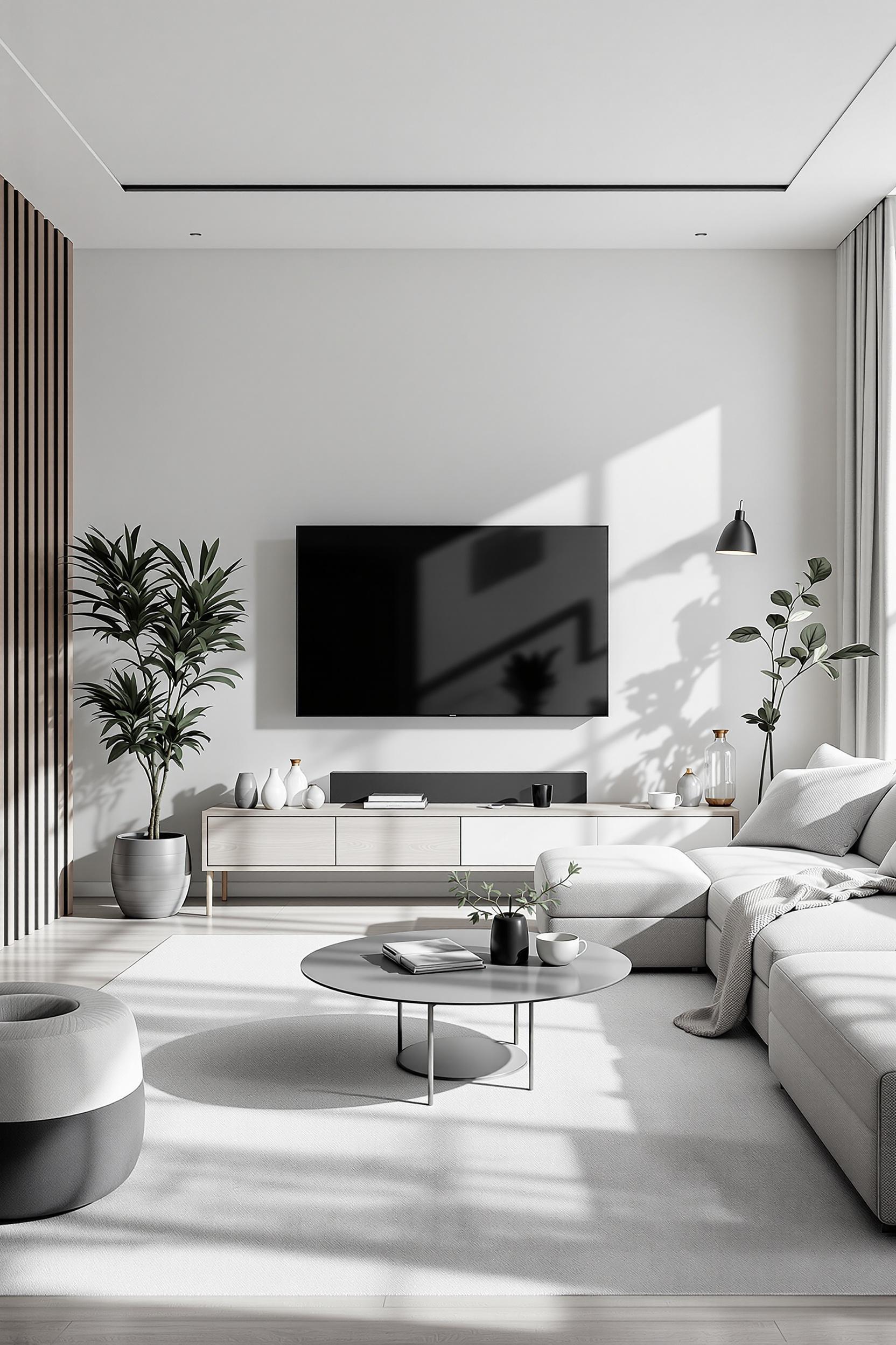 Integrated Technology: Choose sleek, monochromatic tech gadgets that blend seamlessly with your​ decor