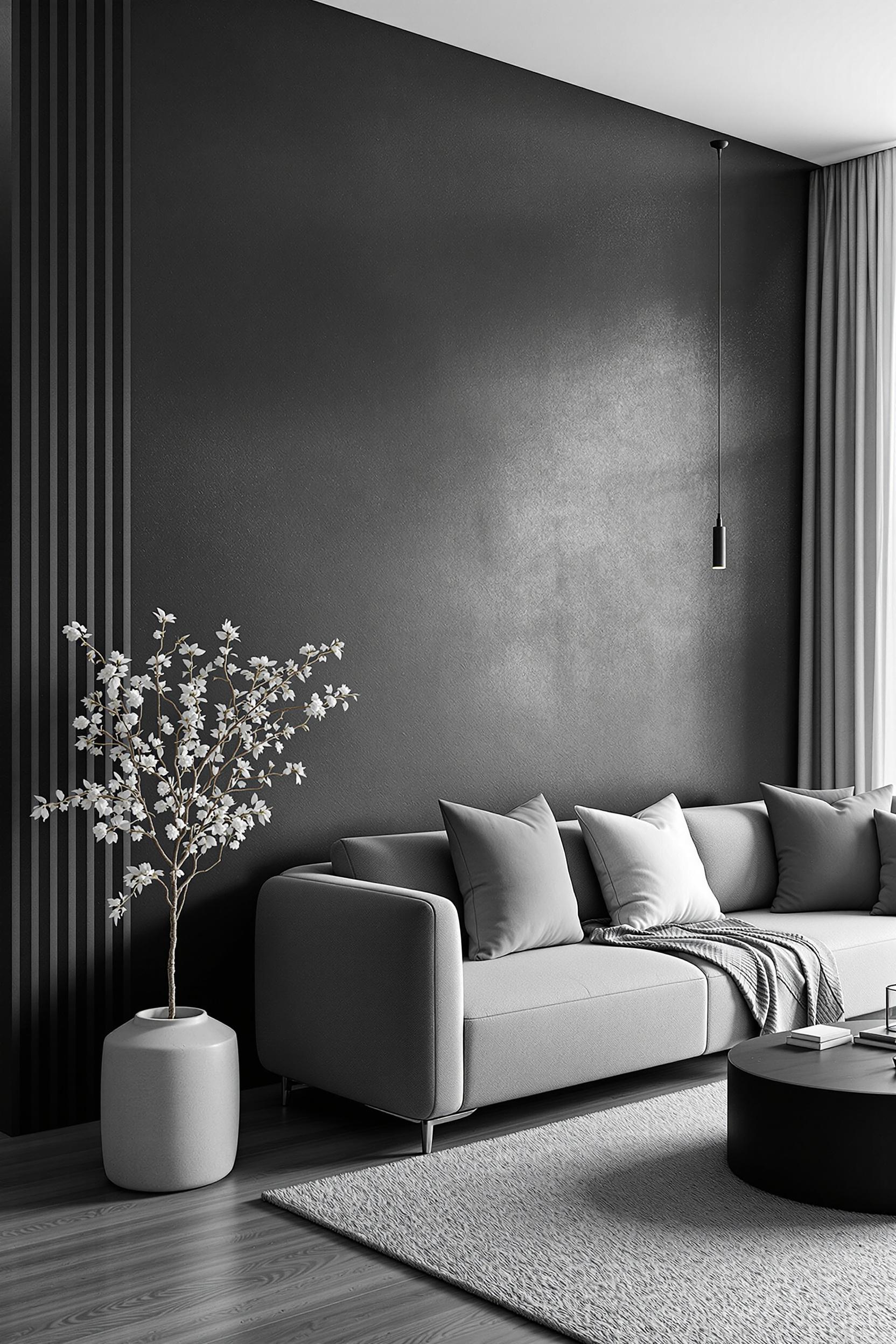 Scenic Backdrops: ‍Design a feature wall with textured wallpaper or paint techniques ⁤that play into the monochromatic theme