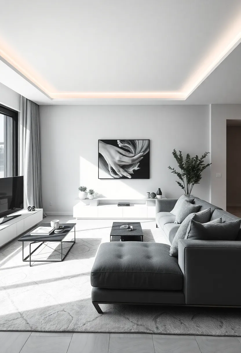 The Role of Lighting: Enhancing Mood with Monochrome Features