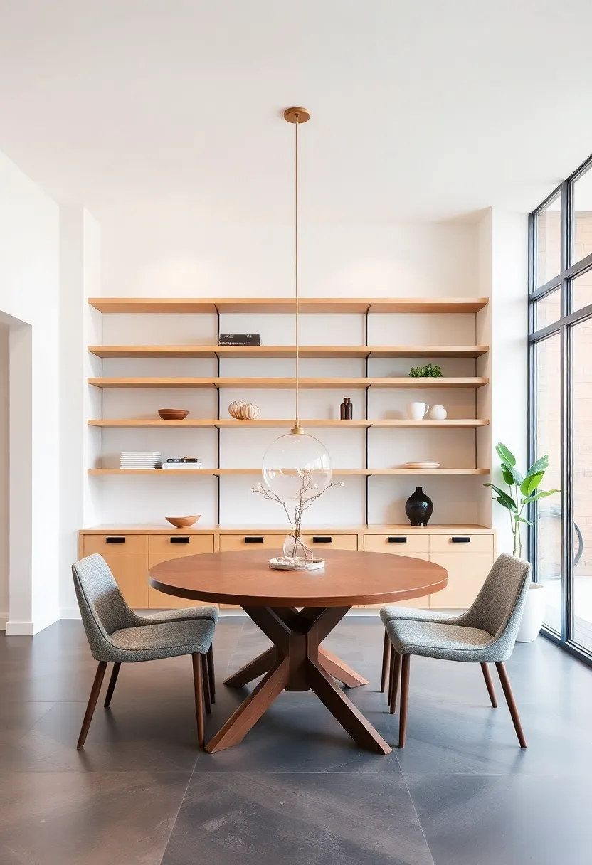 Elevate Your ⁣Dining Experience with Open Shelving as⁤ a Focal Point