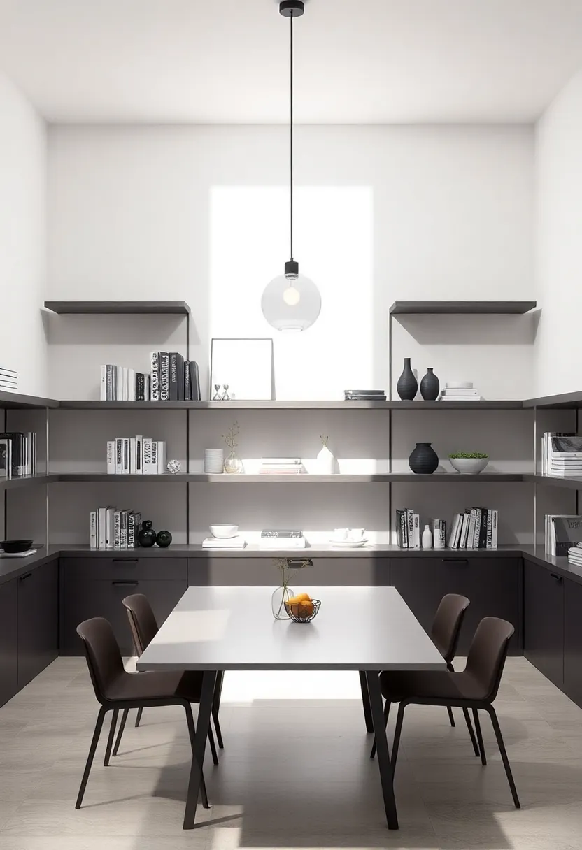 Light and⁢ Shadow: Using Lighting to⁢ Enhance Open Shelving Visuals