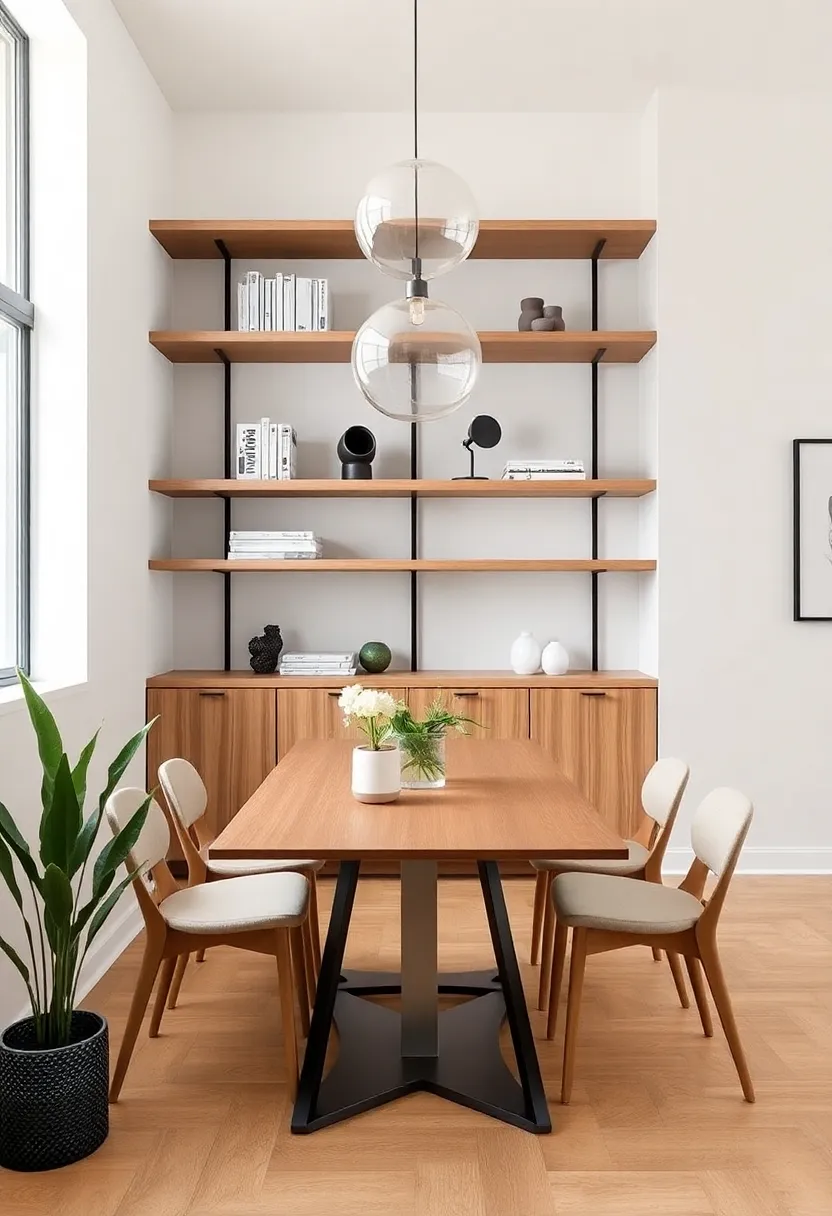 Embrace Minimalism: sleek Open ‌Shelving Designs for Modern Dining Spaces