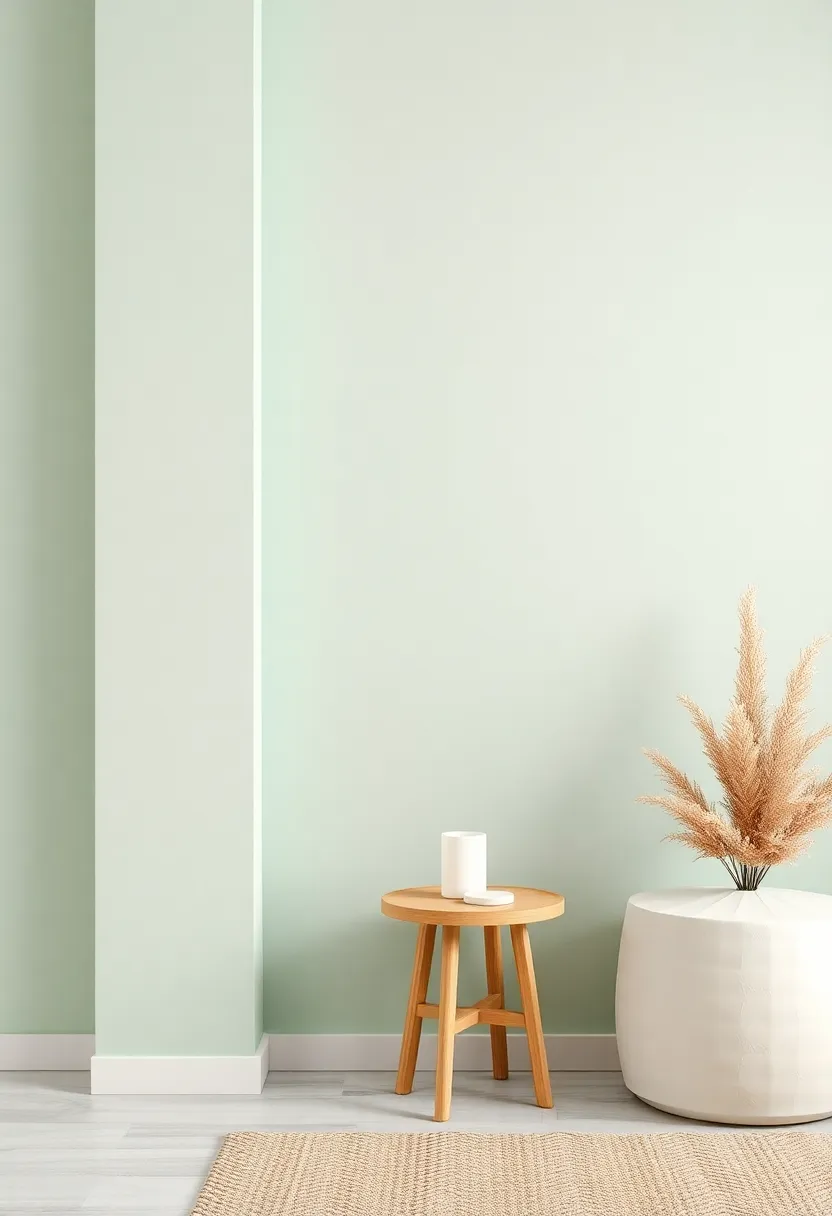 Incorporating⁣ Textures⁣ to Complement Pastel Mint ⁢Green‌ Walls