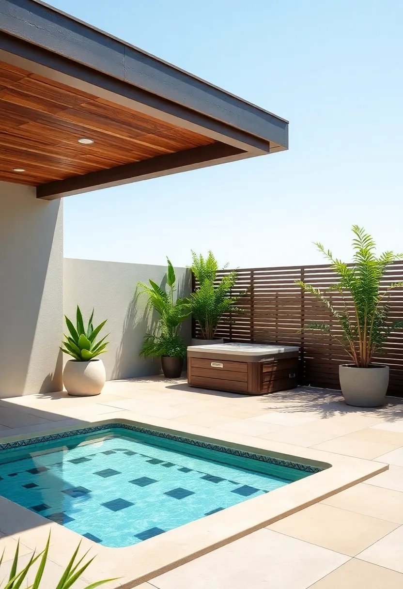 Incorporating natural Elements for a ⁤Calming‍ hot Tub⁣ Surrounding