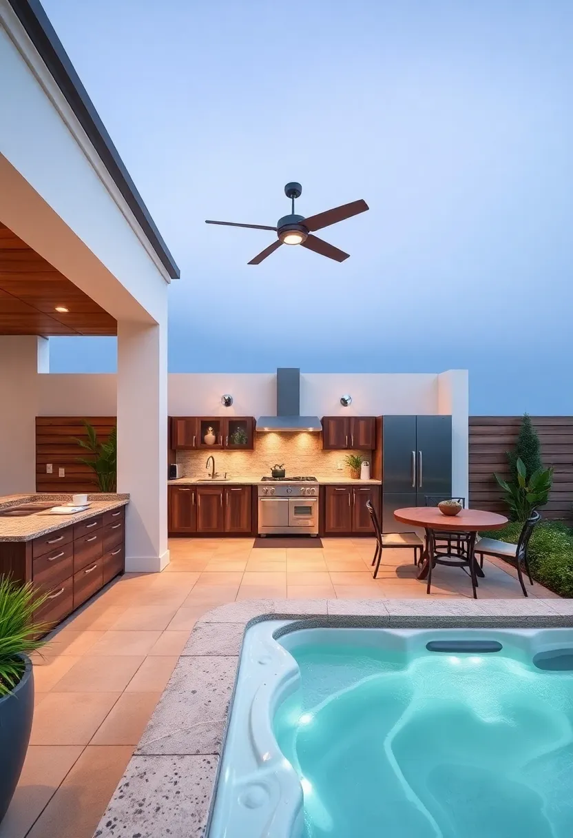 Outdoor Kitchens and ‍Dining Spaces That Complement Your Hot⁤ Tub Lifestyle