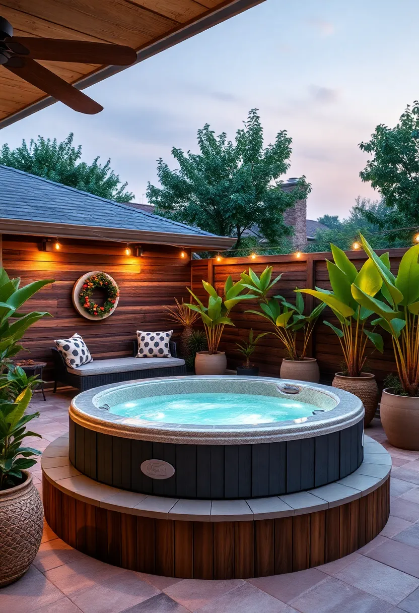 Seasonal Decor Ideas to⁢ Enchant Your Patio⁢ around the Hot Tub Experience
