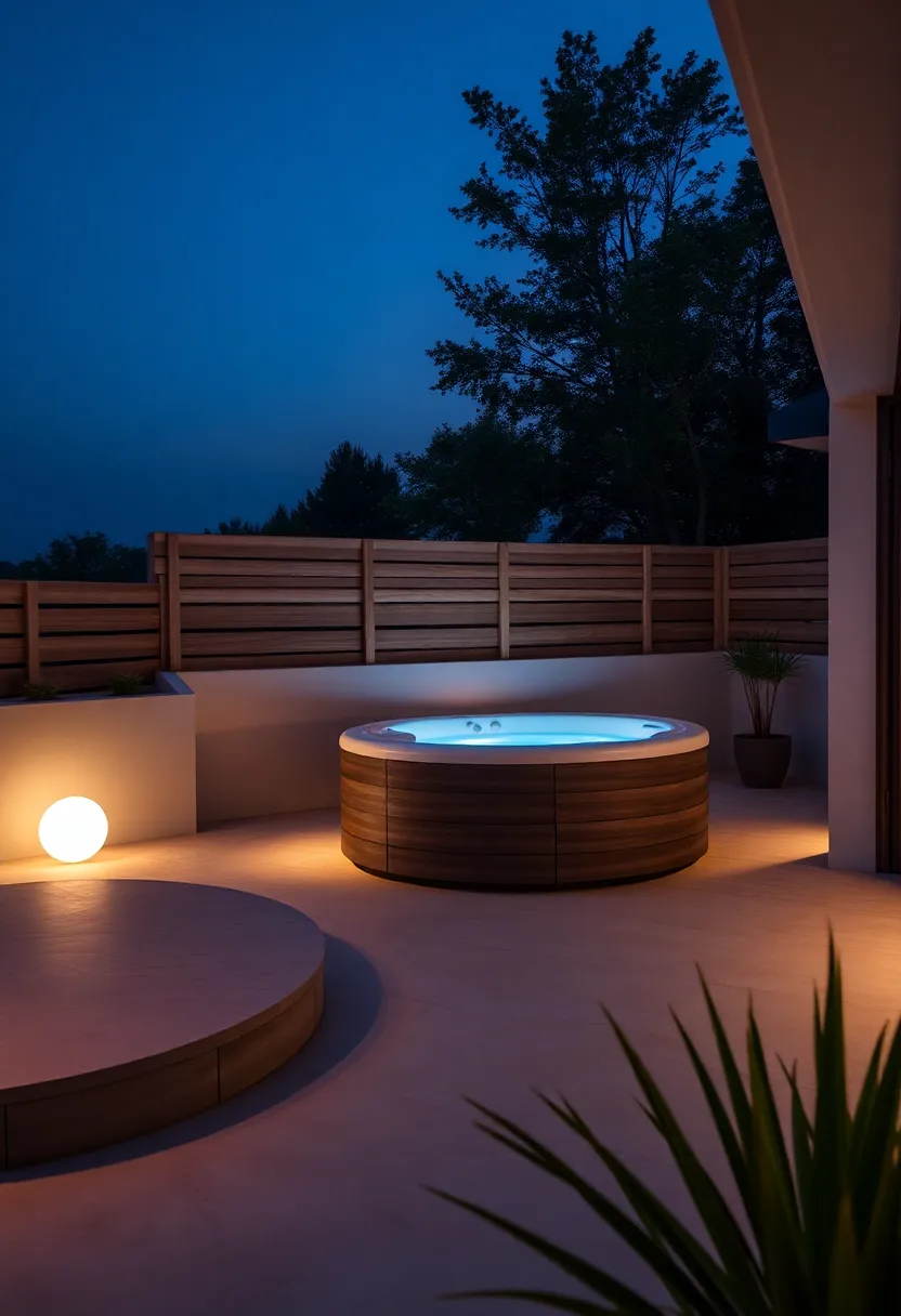 Stylish Lighting‍ Solutions to‍ Set the​ Mood Around Your Hot Tub‍ Paradise