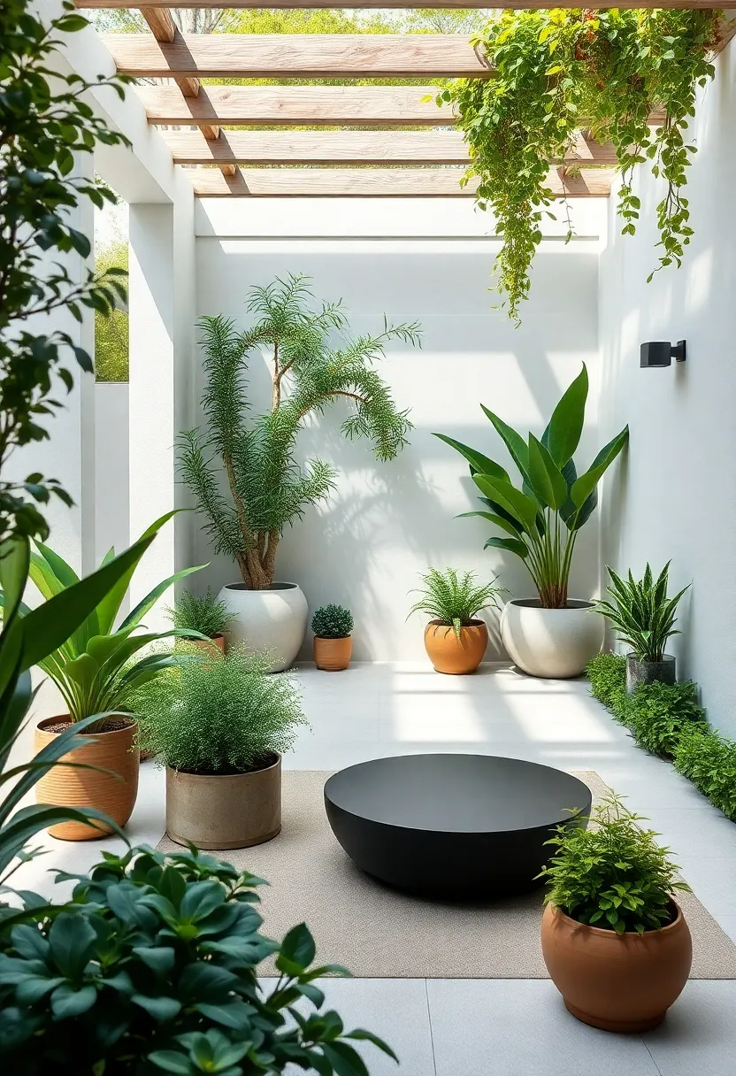 Meditative Zen Spaces Featuring⁤ Minimalist ⁣Design and ⁤Calming⁤ Plant Choices