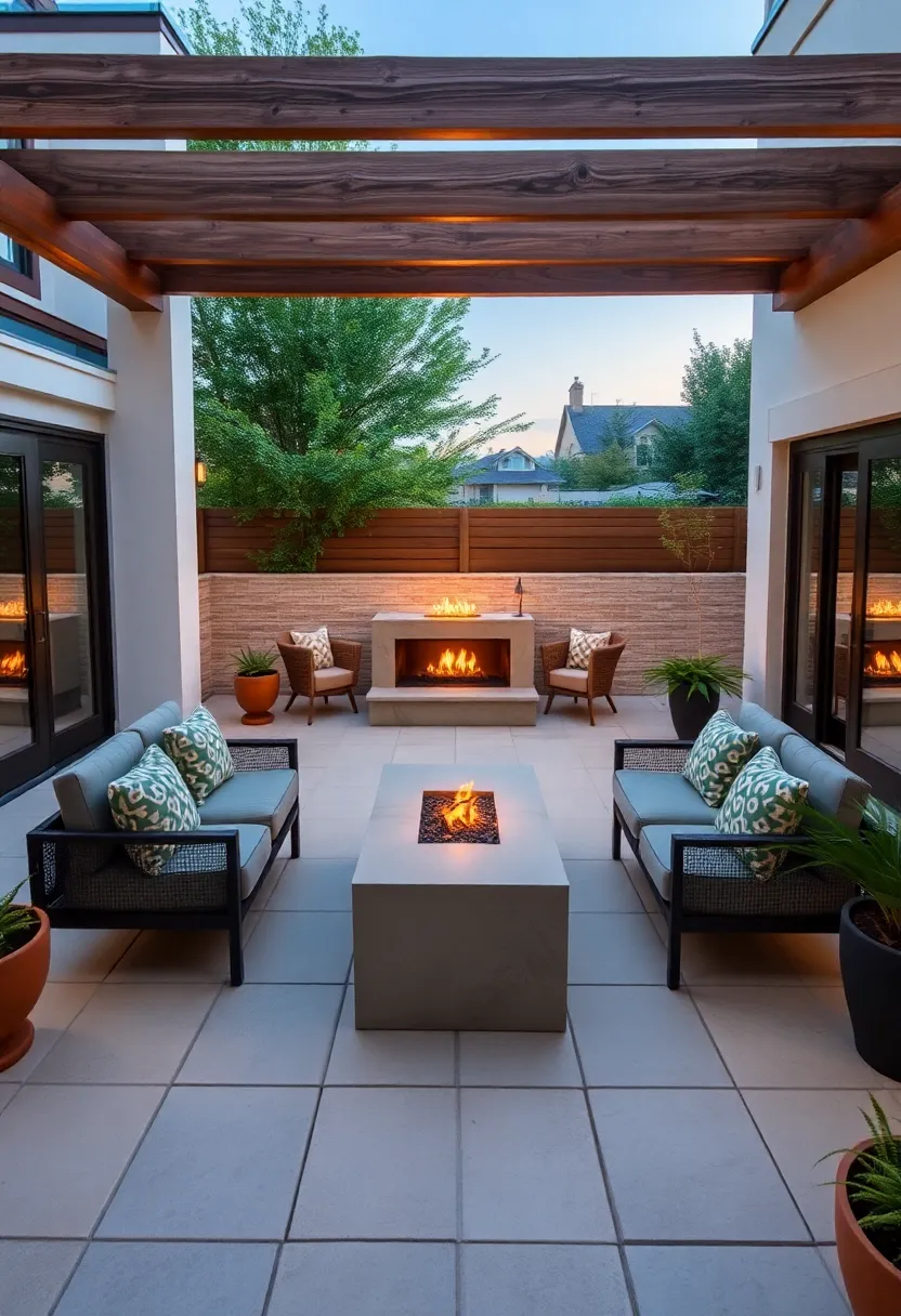 Incorporating Fire Features for Cozy Evening Conversations