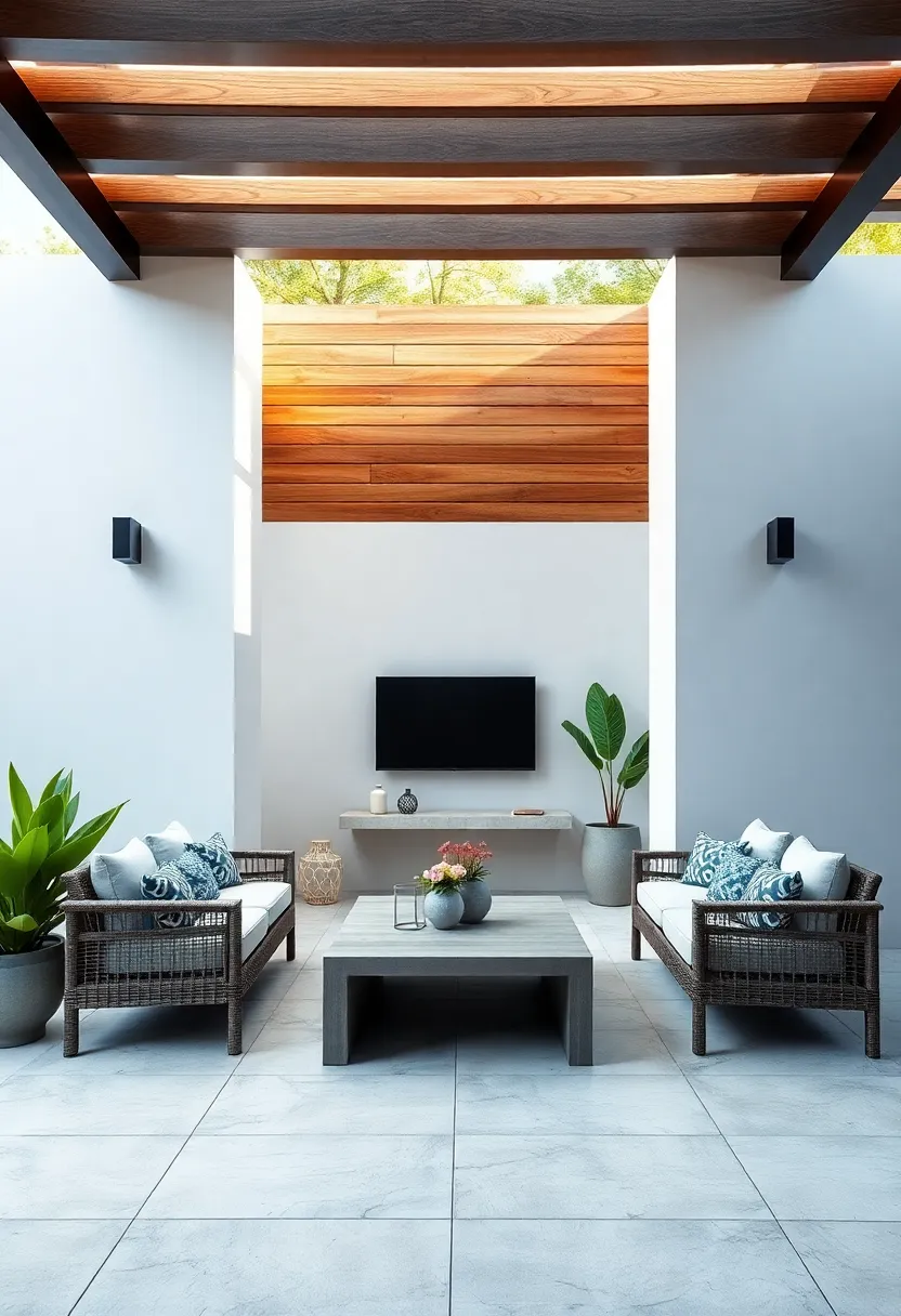 Integrating Natural Elements for a Balanced Patio Experience