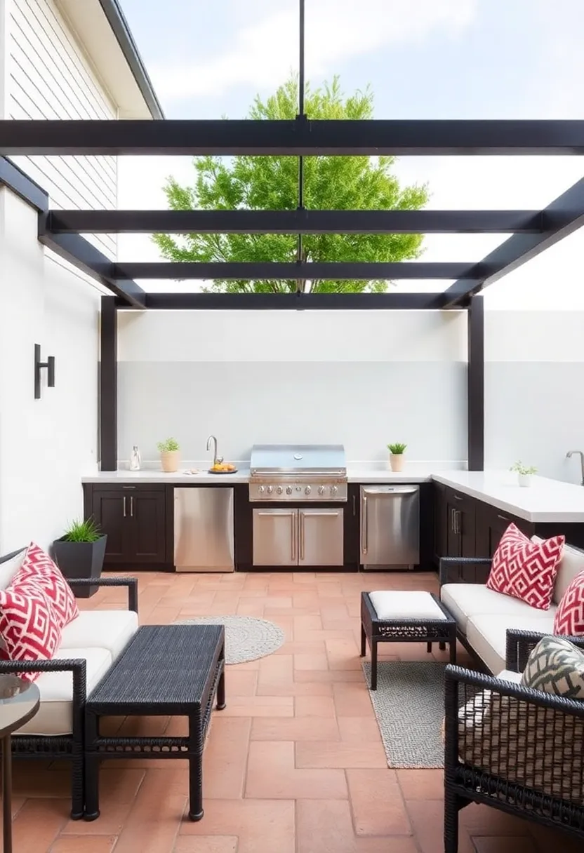 Visualize an Outdoor Kitchen Layout that Maximizes Space Without Compromising Style