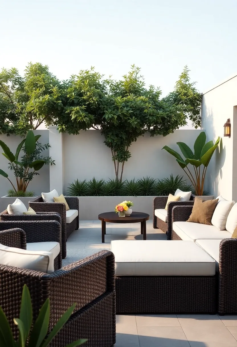 Creating an Outdoor Oasis: ‍Modular Lounges as Focal Points