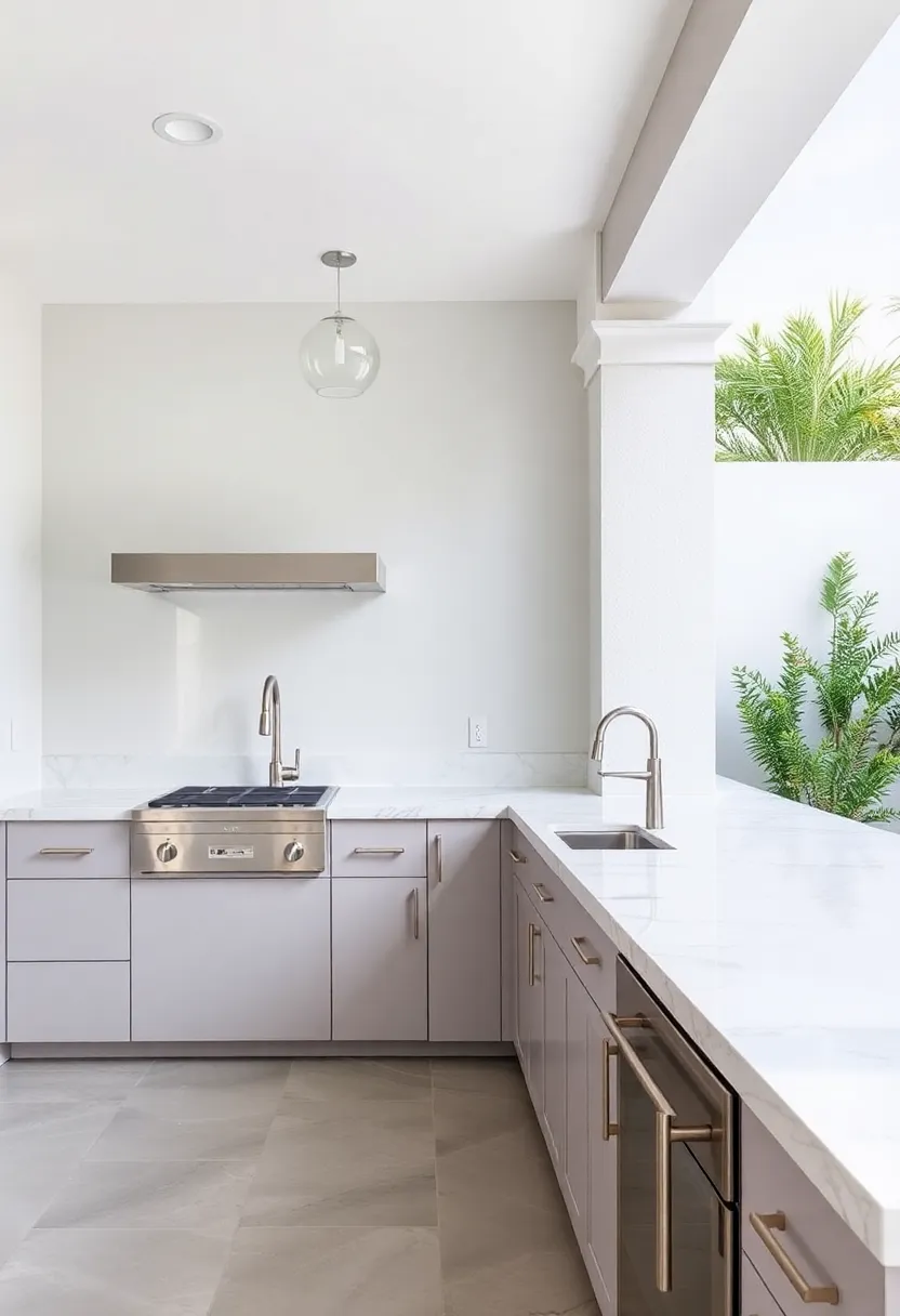 Captivating Countertop ⁣Options to Enhance Your ⁢Outdoor Kitchen ​Aesthetic