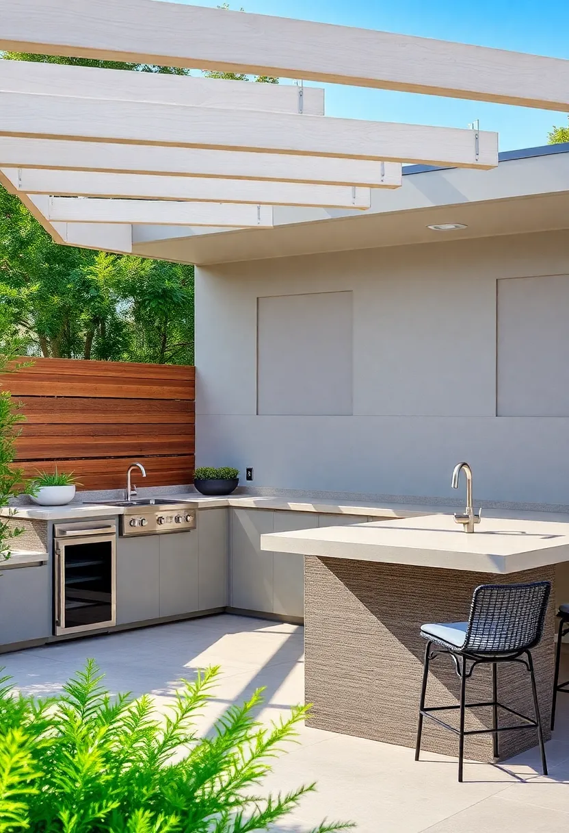 Choosing Durable Materials for Longevity in Outdoor kitchen Construction