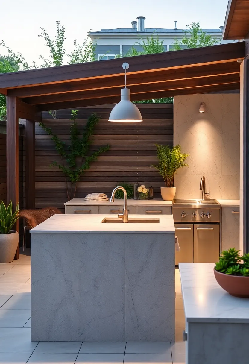 Incorporating‍ Sustainable Practices into Your⁢ Outdoor Kitchen Design