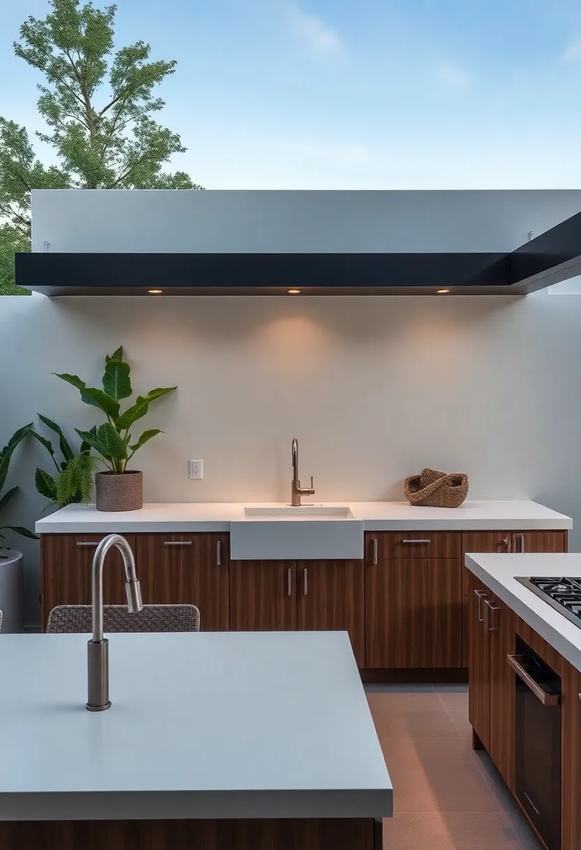Innovative Sink ⁤Designs that elevate Your‍ Outdoor Culinary Experience