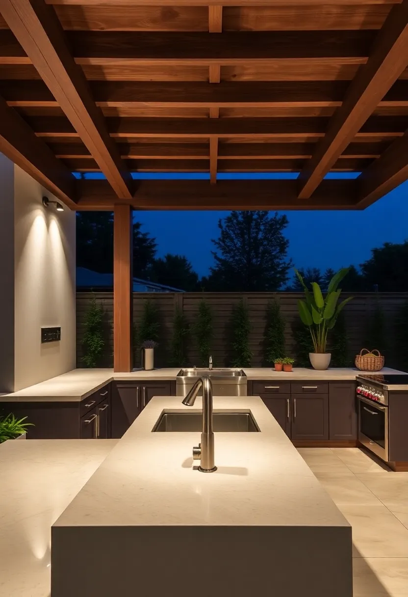 Lighting Ideas ‍to Transform⁣ Your Outdoor Kitchen into an evening Oasis
