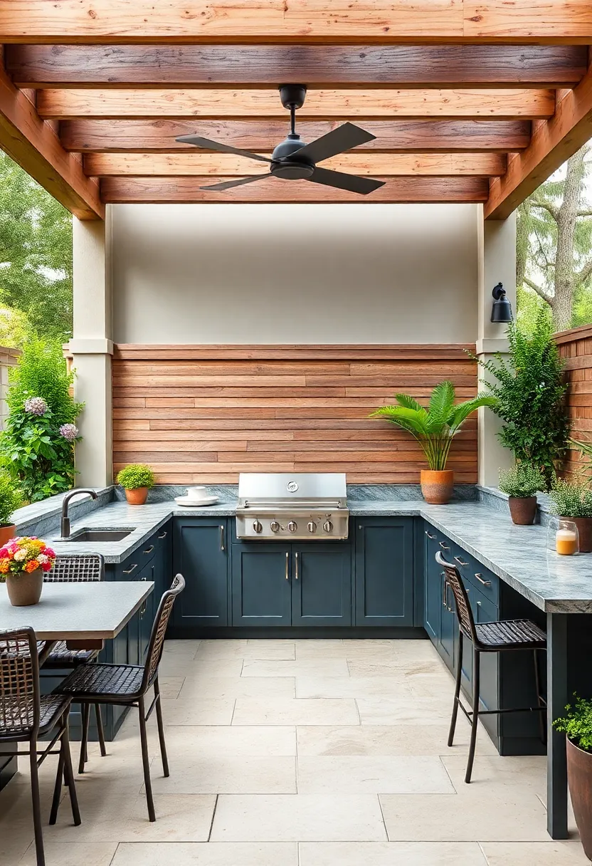 Showcasing Personal‌ Touches that ‌Make Your Outdoor Kitchen Unique