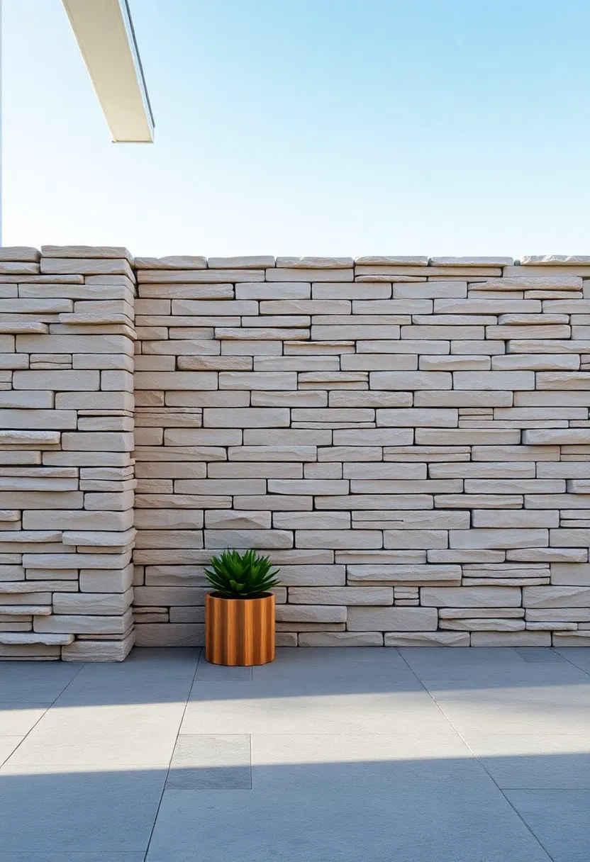 Use Stackable Stone Panels to Craft Customizable ​Height Options