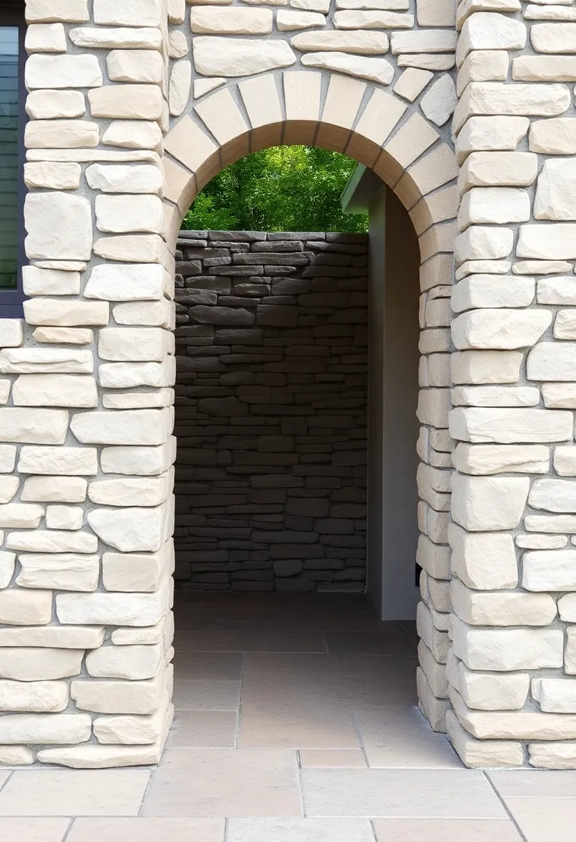 Create Arches or Pass-Throughs for Architectural Interest