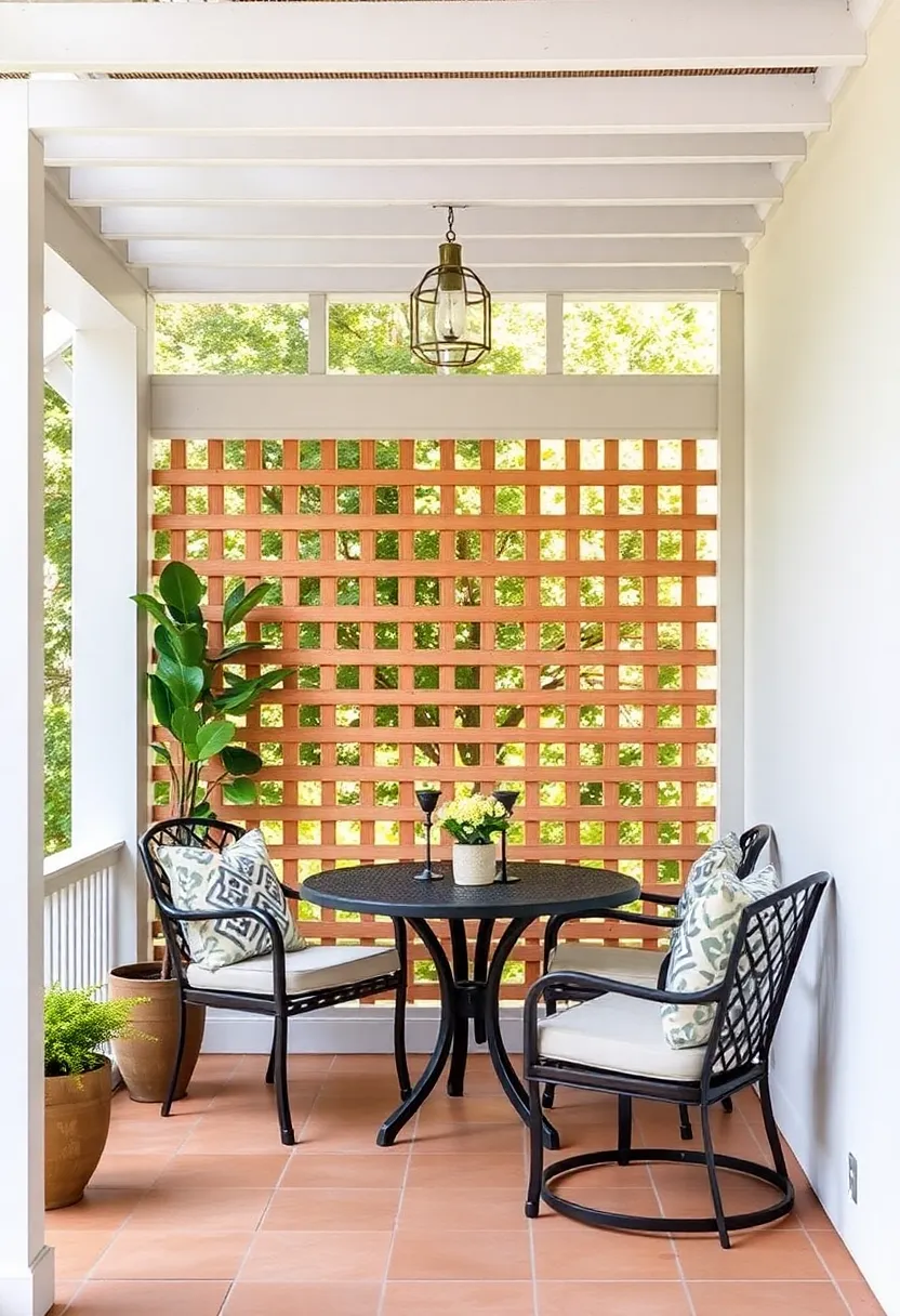 DIY Artistry: Add decorative elements like‌ stencils or hanging ornaments to your lattice for⁢ a personal artistic touch