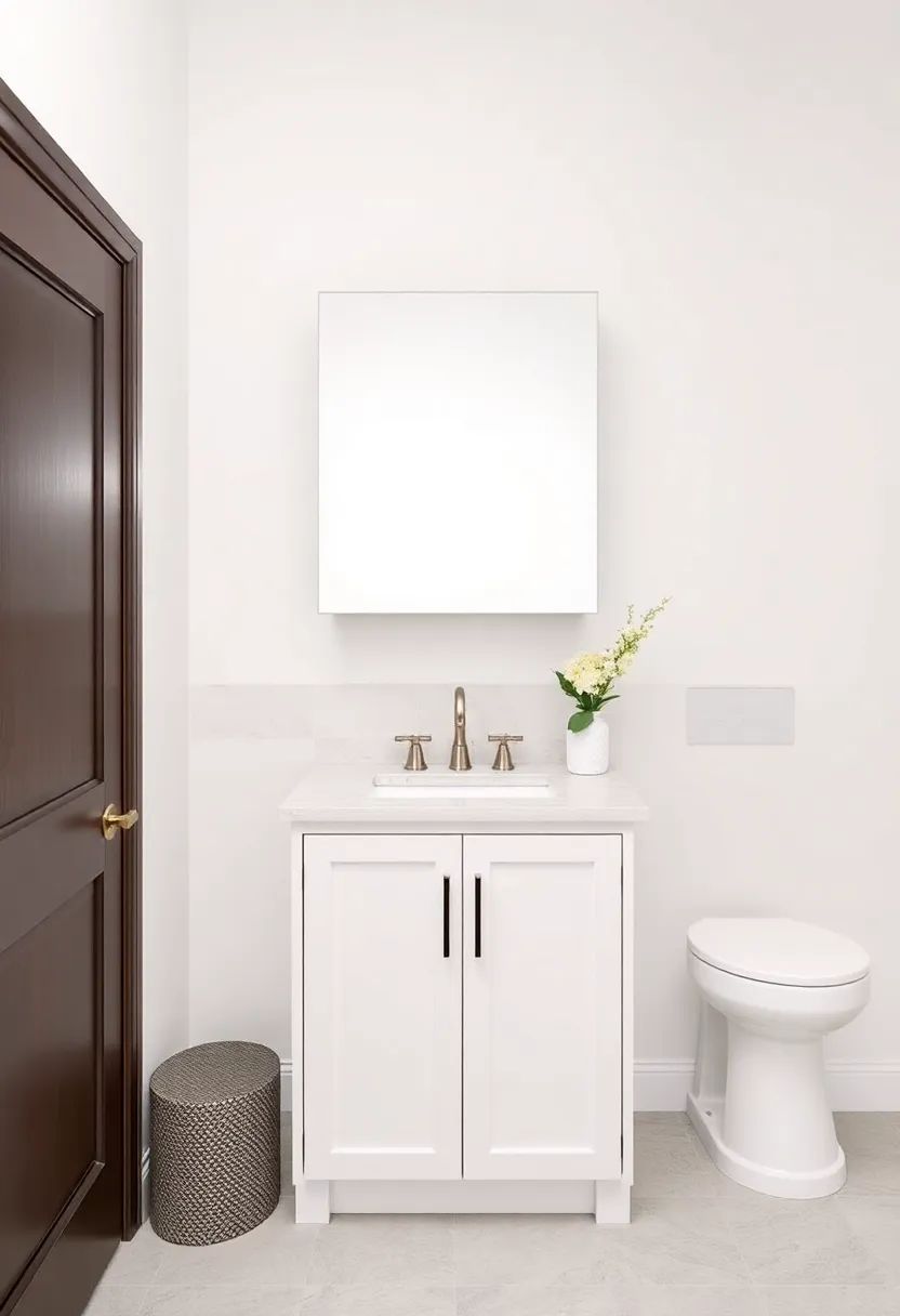 Elegant Hardware ​Choices That⁢ Enhance the Beauty of Your Powder room Cabinet