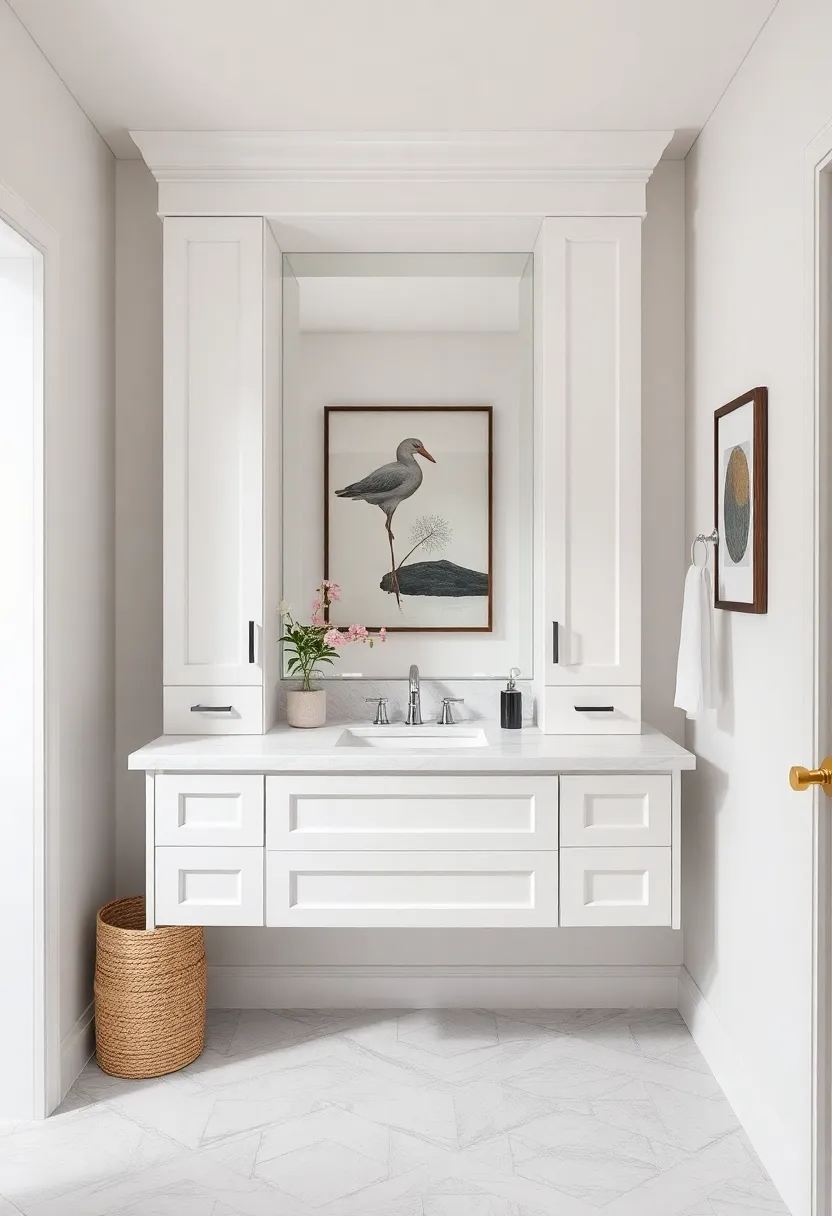 Incorporating art ​and Decor to Personalize Your powder Room Experience