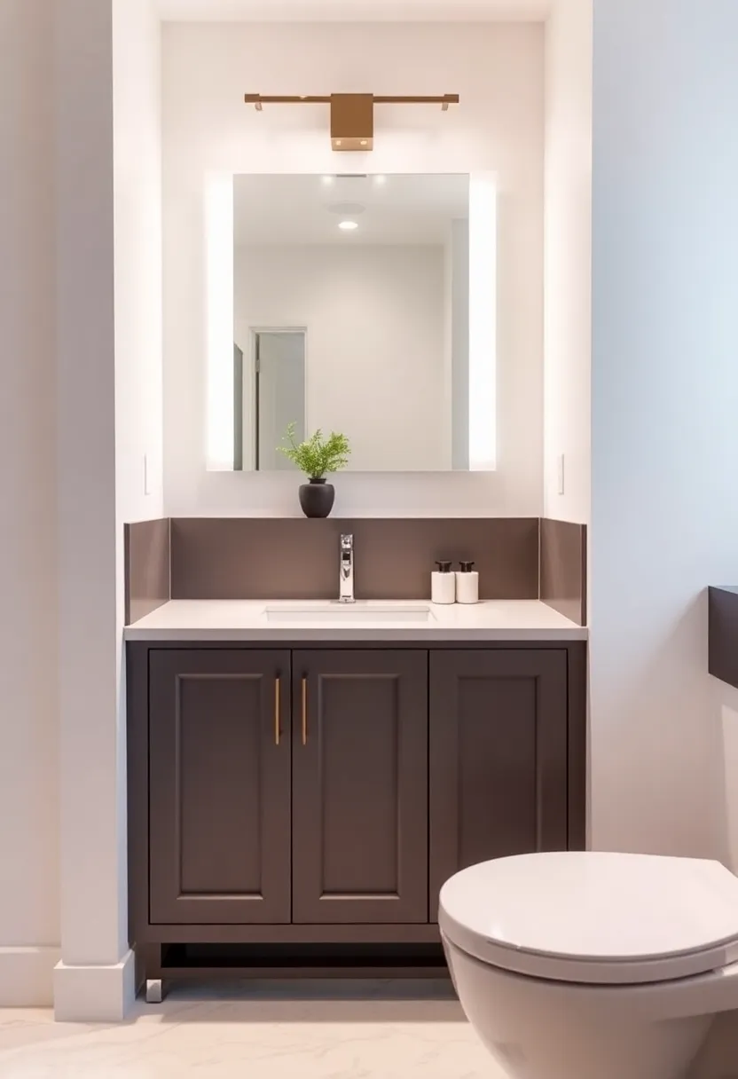 Integrating ⁣Lighting to Highlight Your⁤ Powder Room Cabinet's Unique Features