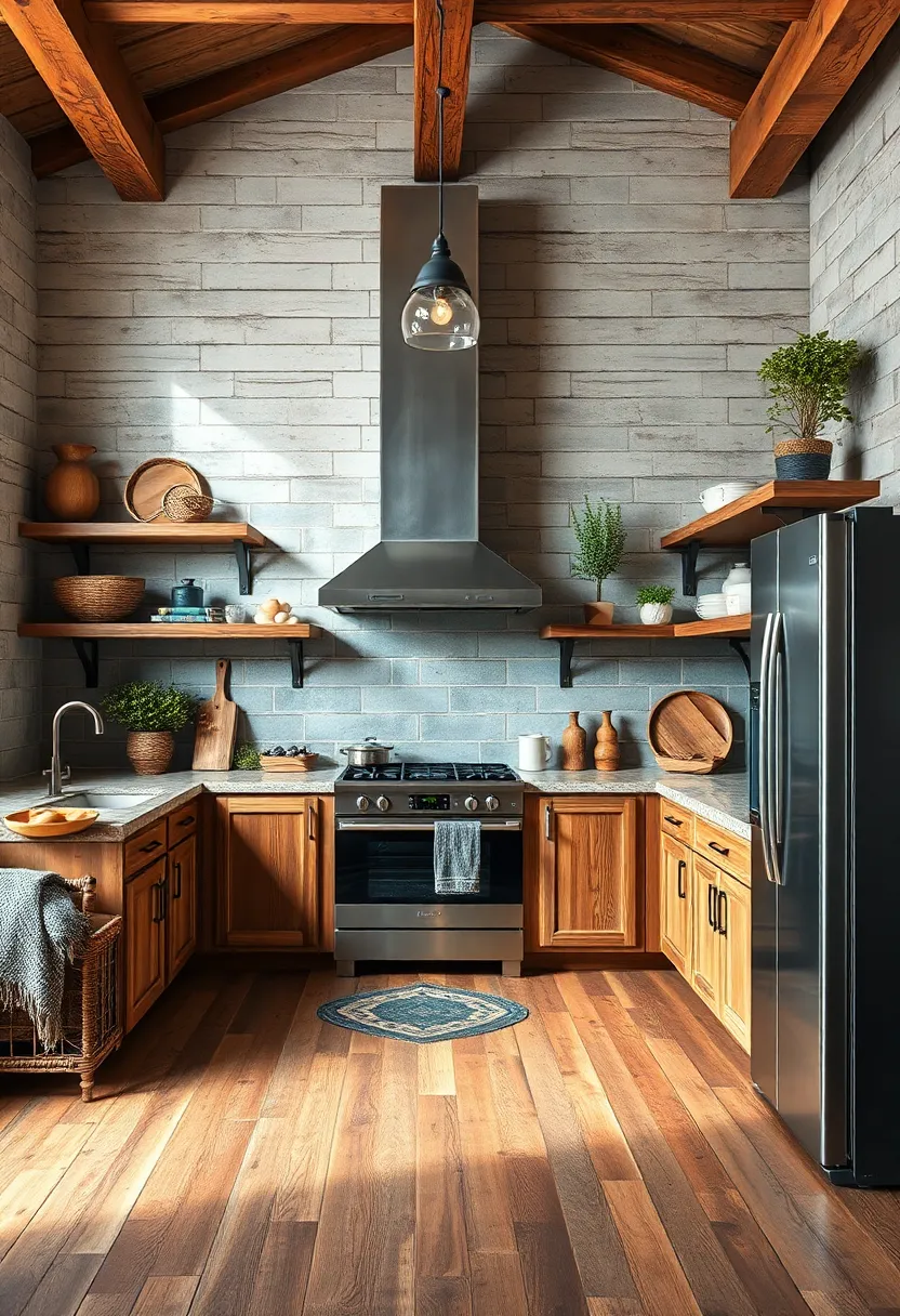 Diverse Textures: Mix and match different materials like wood, metal, and textiles to enhance visual interest