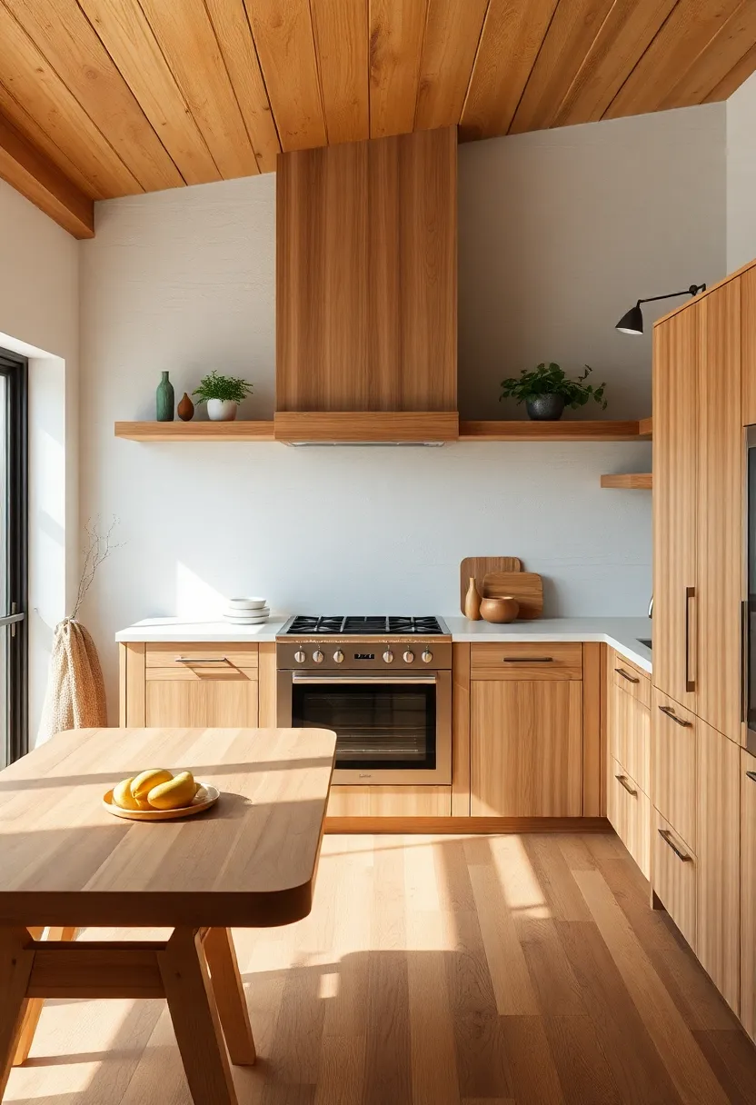 Natural Wood‌ Elements ‌Infusing Warmth⁤ in Your⁣ kitchen's Heart