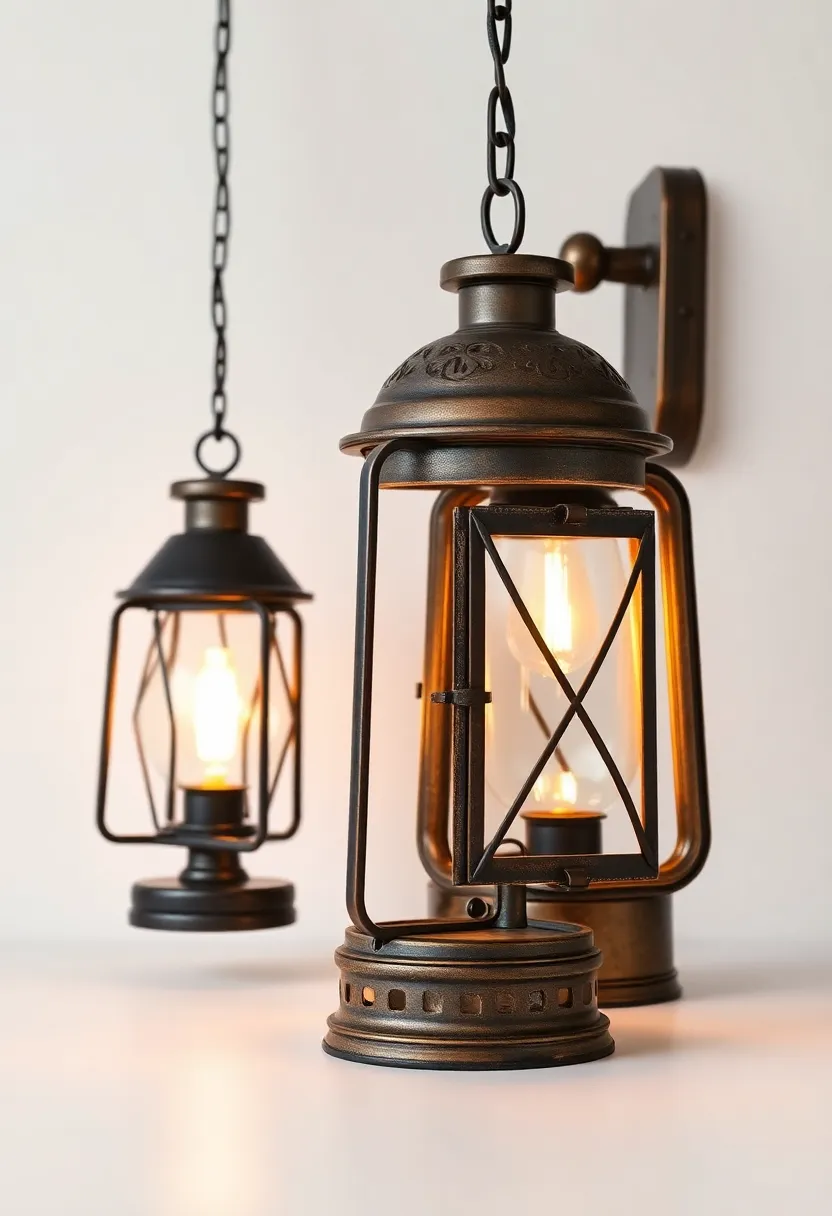 Vintage Lanterns: Capturing Nostalgia in Your Kitchen Lighting