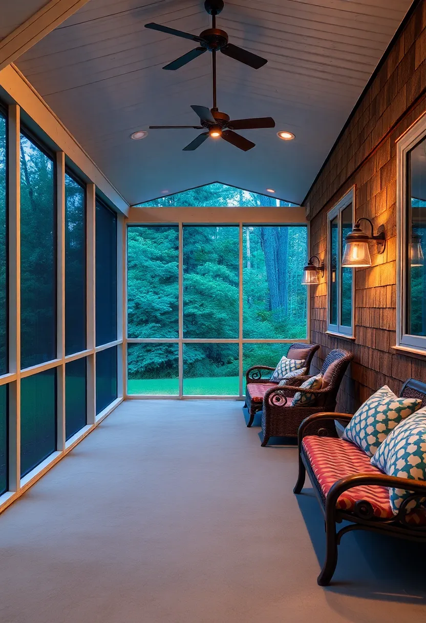 Mood Lighting Options To enhance The Ambiance Of Your Screened Porch