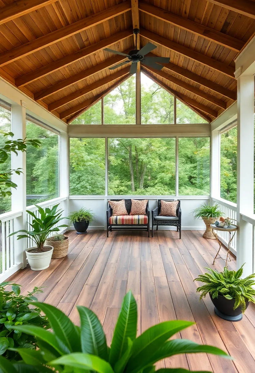 Incorporating Natural Elements: Accent Your Wood Floors with Greenery