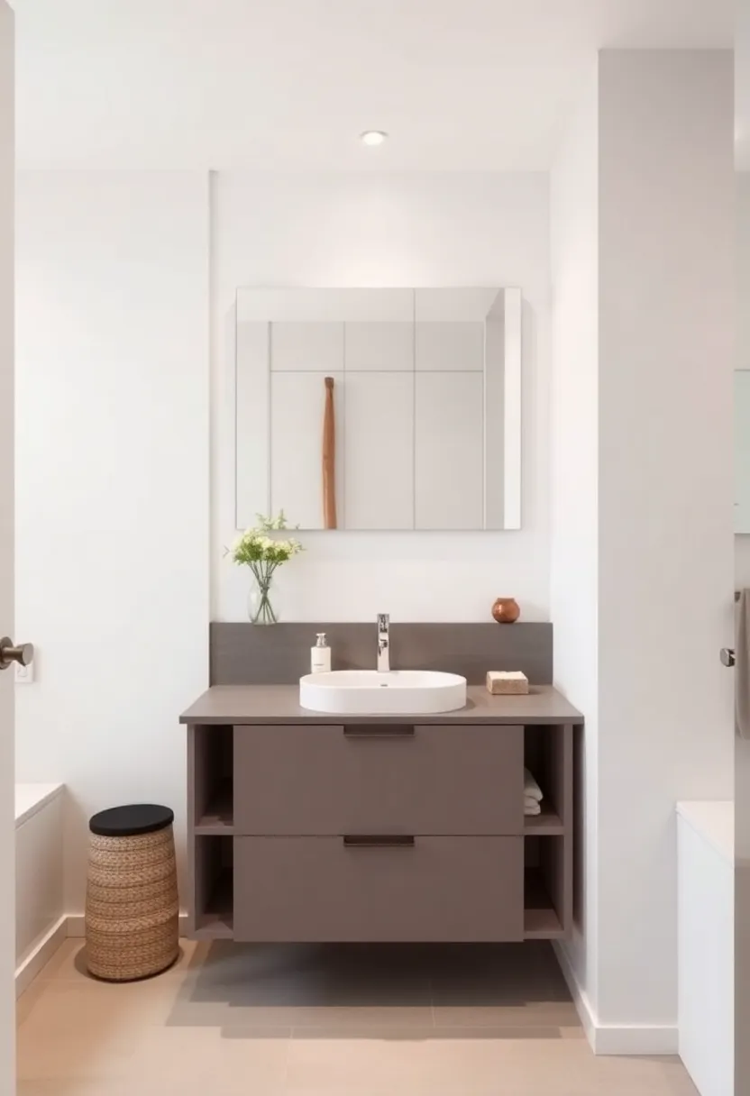 Elevated Vanities That Optimize Storage⁤ and Create a Modern Look