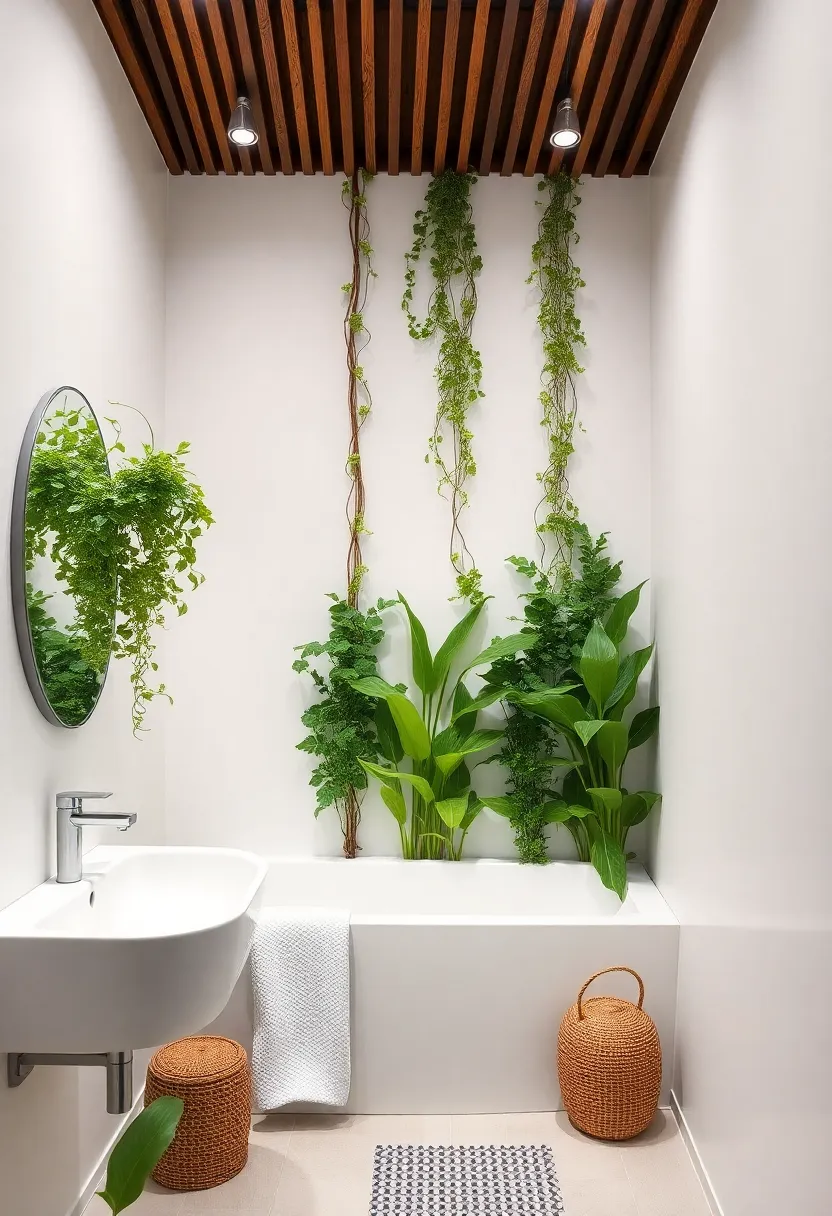 Vertical ‍Gardens: ⁢Bringing nature⁣ Indoors ​with Small Bathroom Greenery