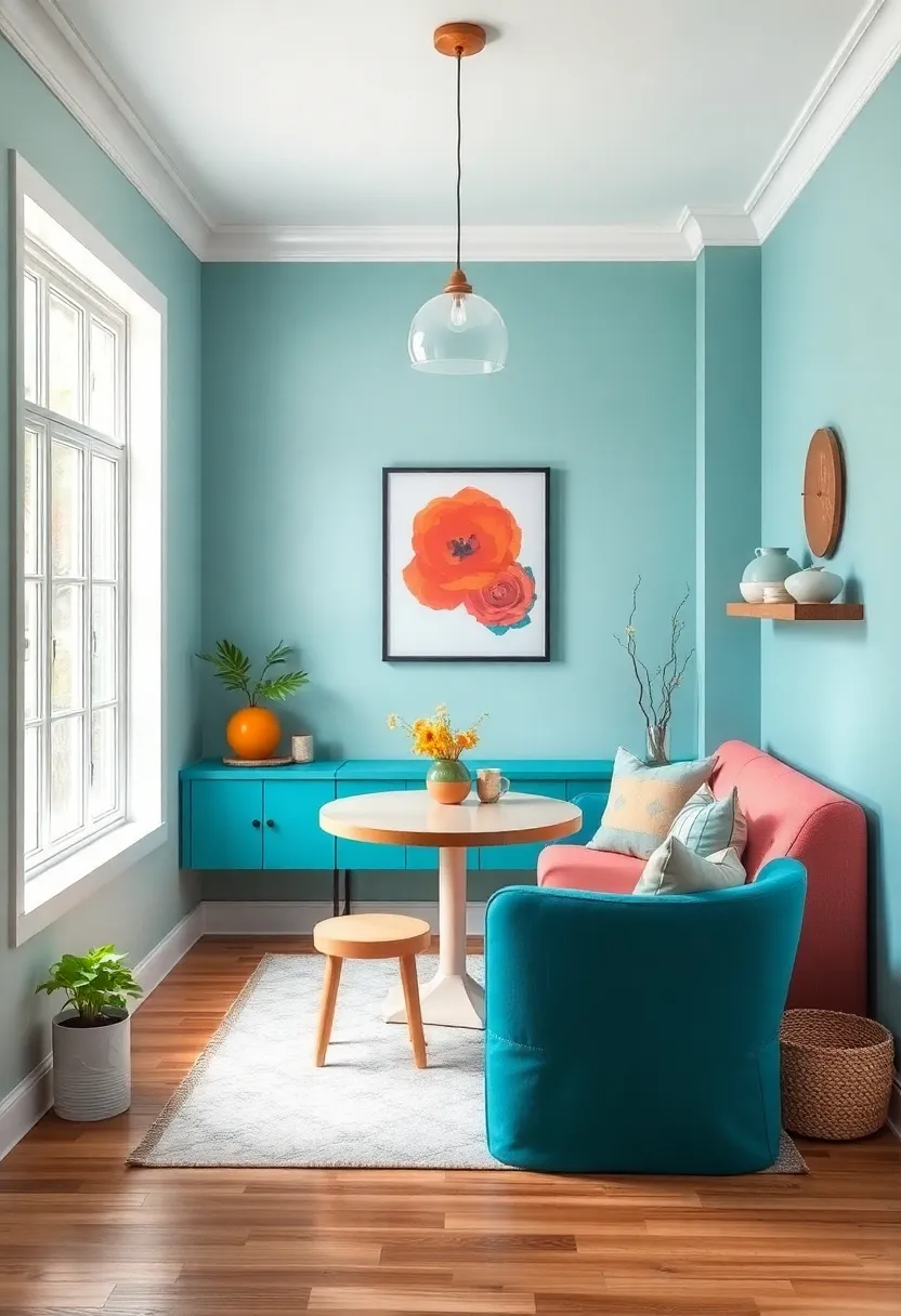 Bright Pops ⁣of Color: ‌Introduce bold colors in ‌your seating or artwork to liven up your kitchen⁢ nook ⁣and reflect your personality