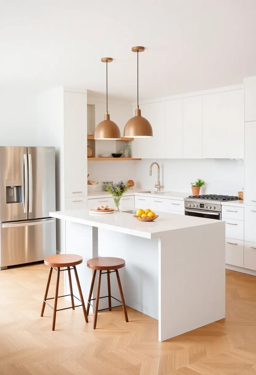 Multitasking Island: Choose ⁢a compact kitchen island that doubles as a⁢ breakfast nook, ⁣complete with stools for a casual dining ⁤experience
